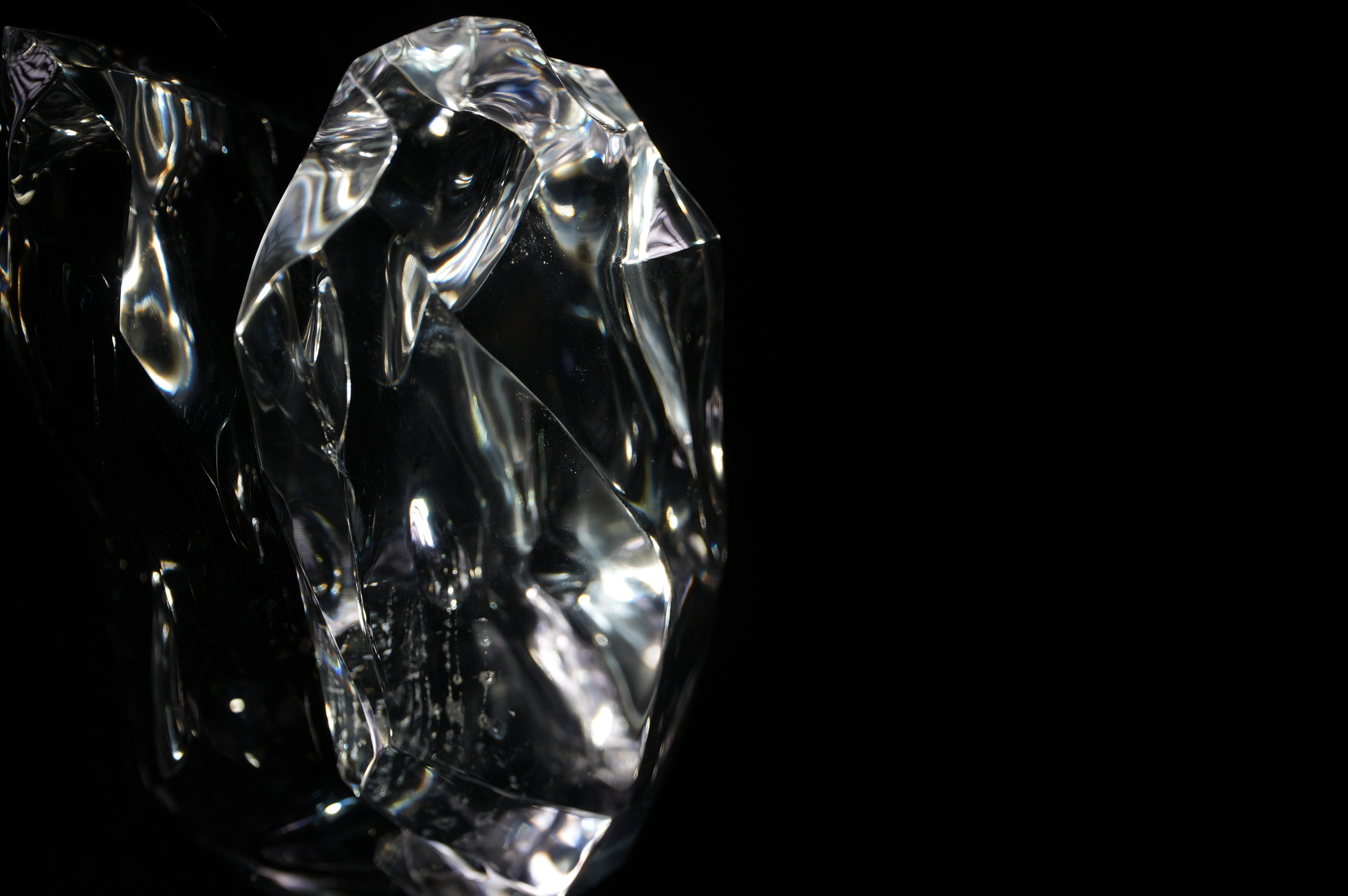 Ultra-clear White Crystal || Casual || Large Ornaments || Handles