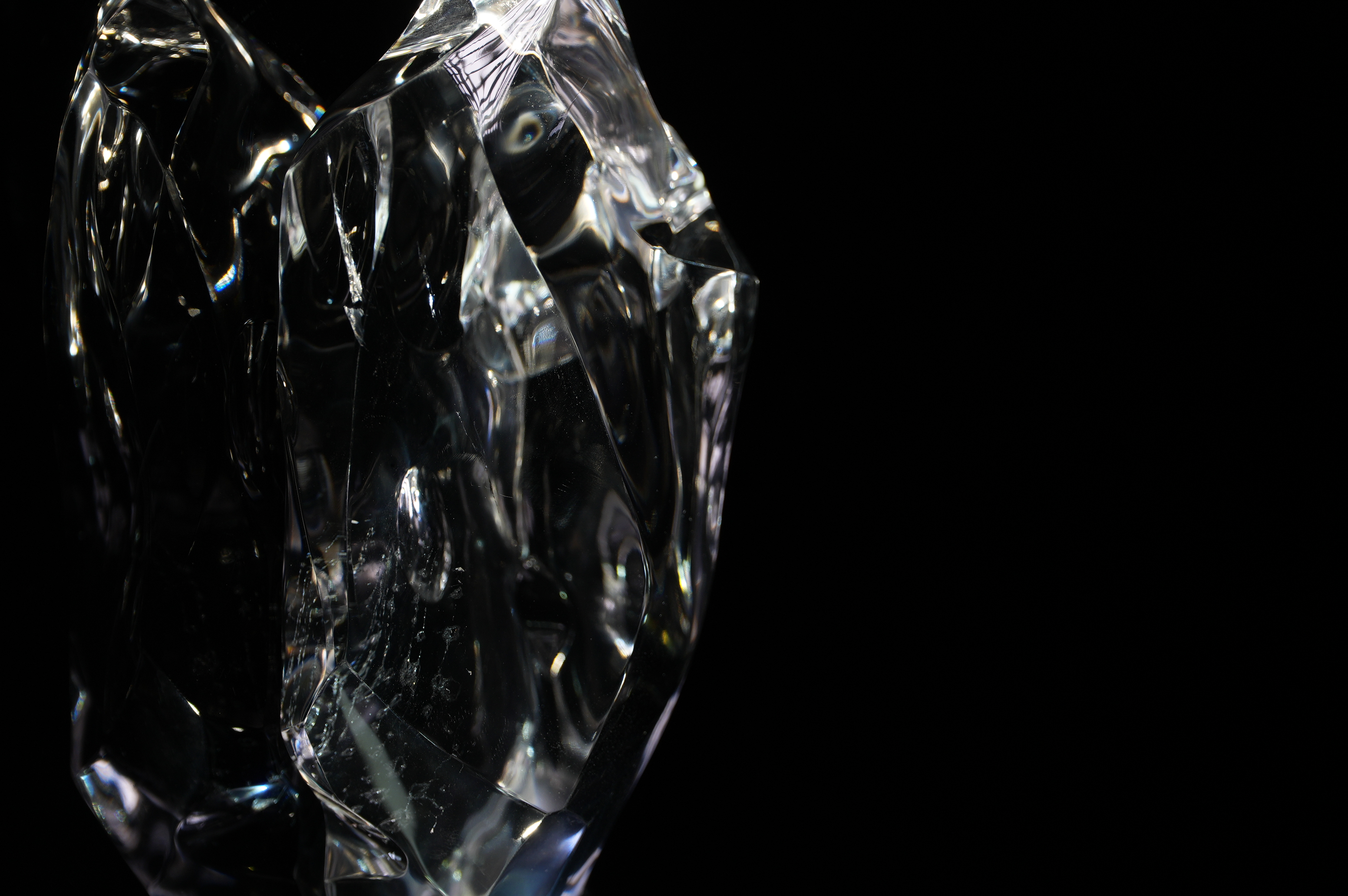 Ultra-clear White Crystal || Casual || Large Ornaments || Handles