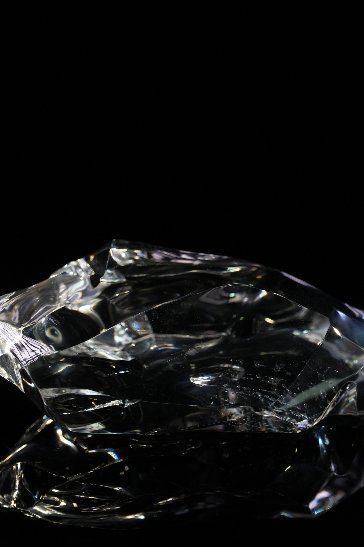 Ultra-clear White Crystal || Casual || Large Ornaments || Handles