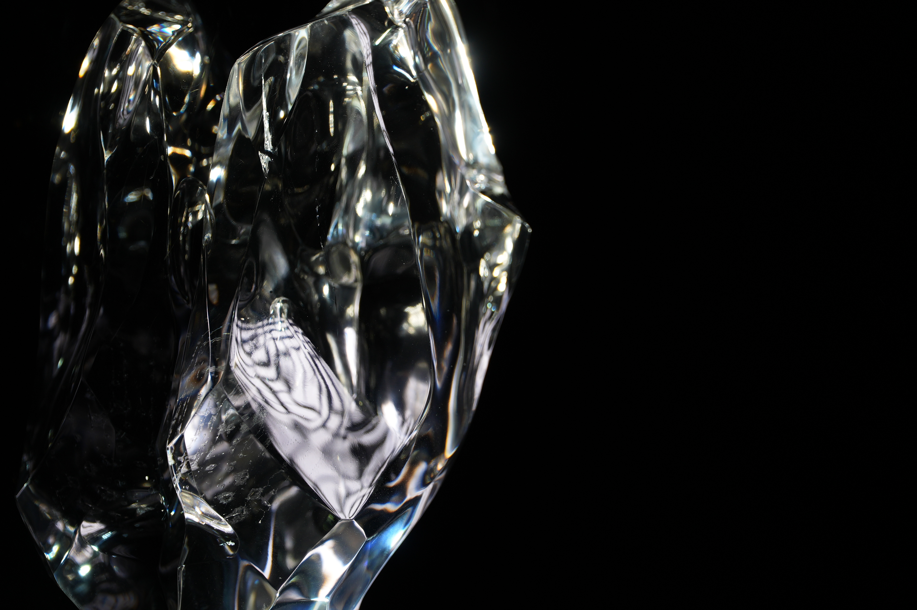 Ultra-clear White Crystal || Casual || Large Ornaments || Handles