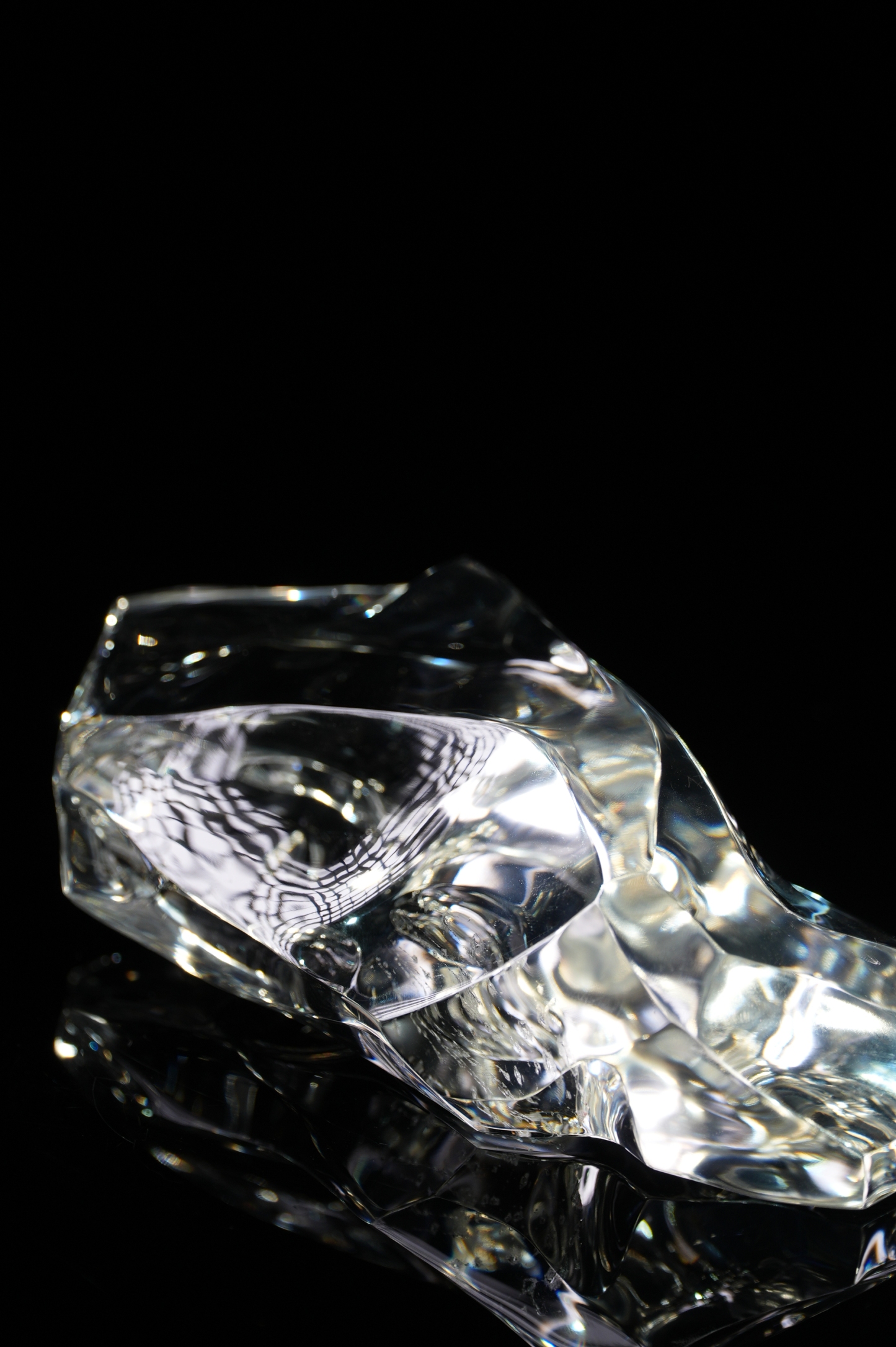 Ultra-clear White Crystal || Casual || Large Ornaments || Handles