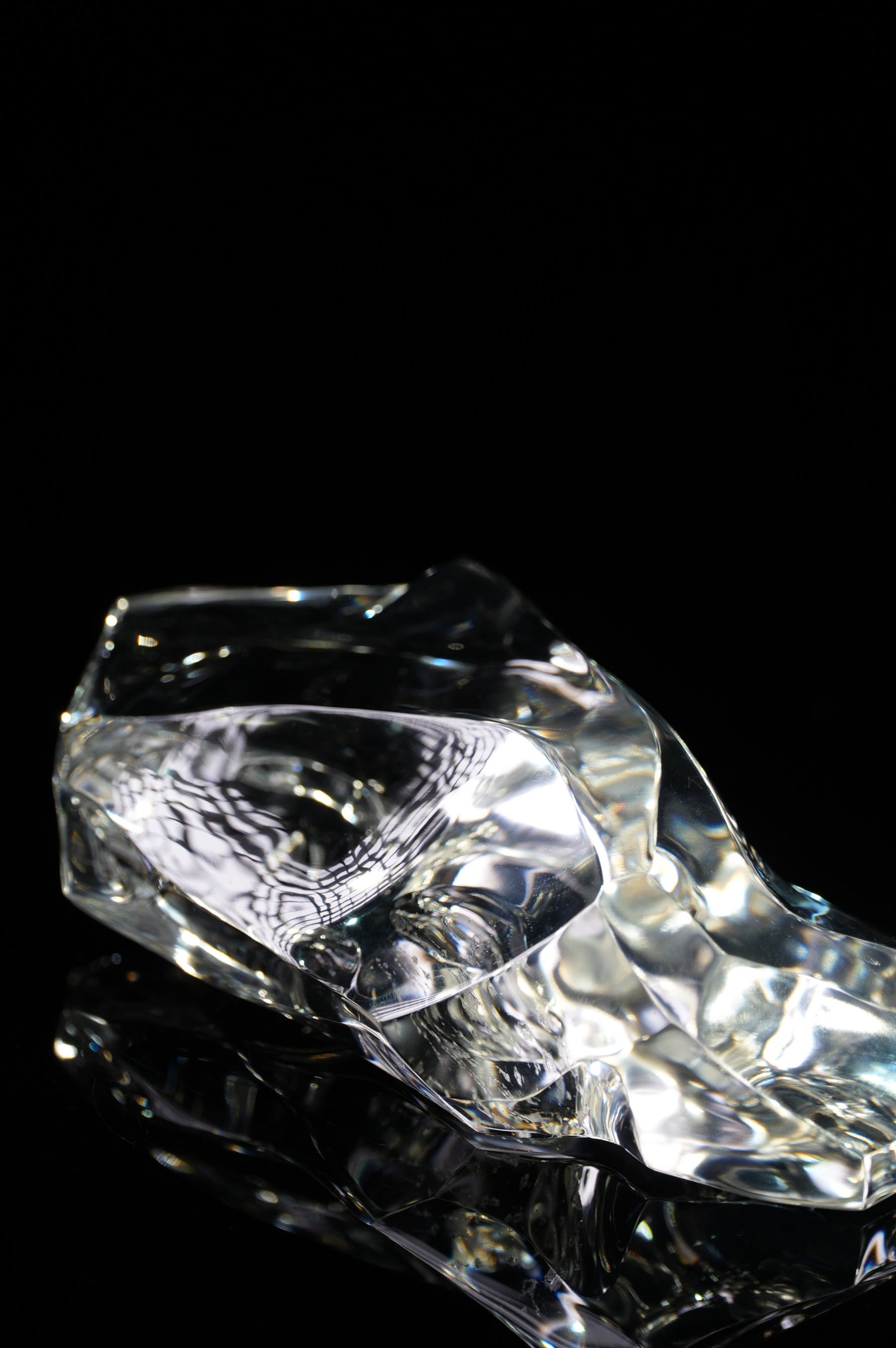 Ultra-clear White Crystal || Casual || Large Ornaments || Handles