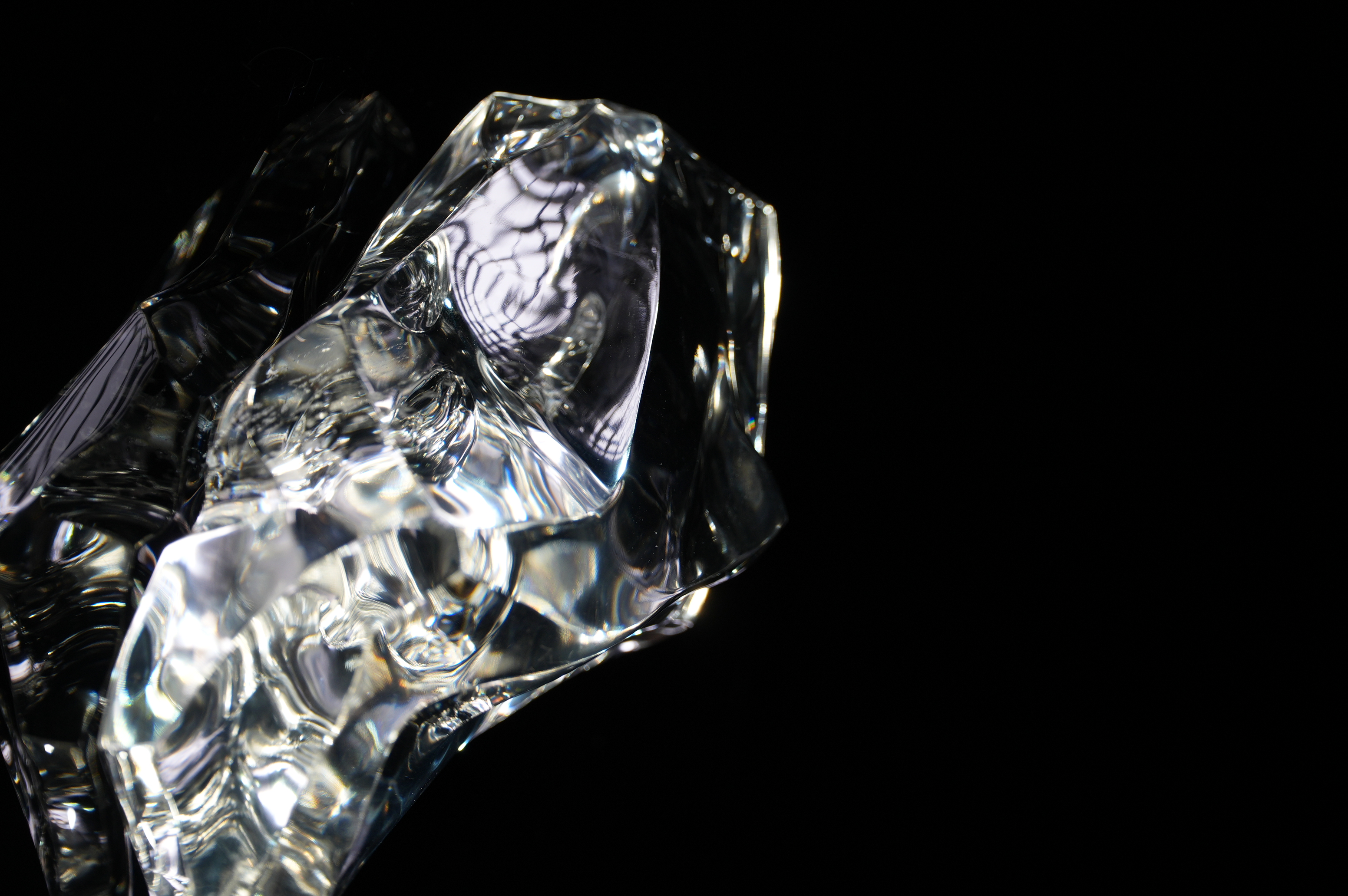 Ultra-clear White Crystal || Casual || Large Ornaments || Handles