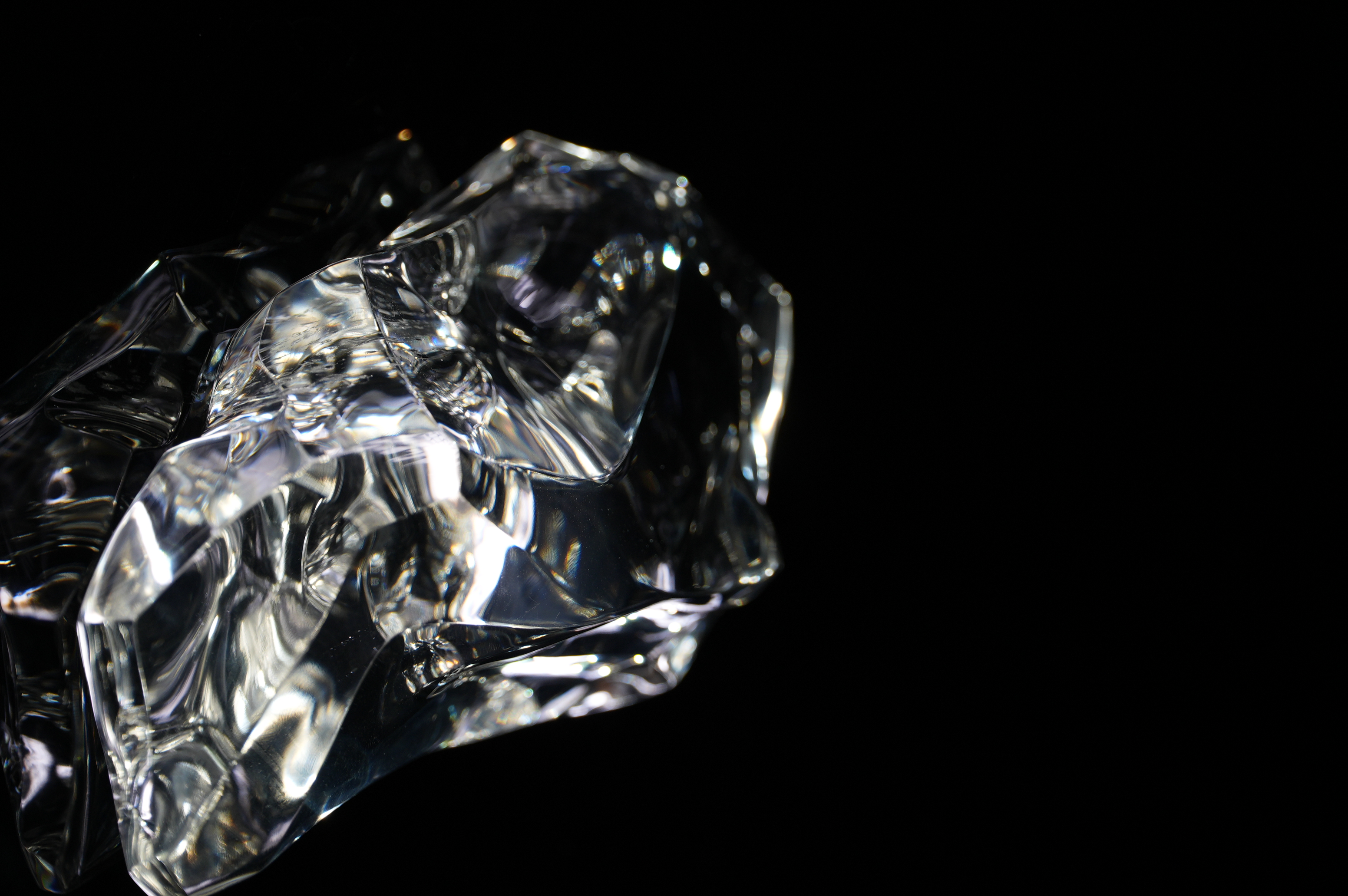 Ultra-clear White Crystal || Casual || Large Ornaments || Handles