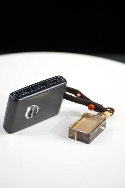 Natural Crystal Keychain