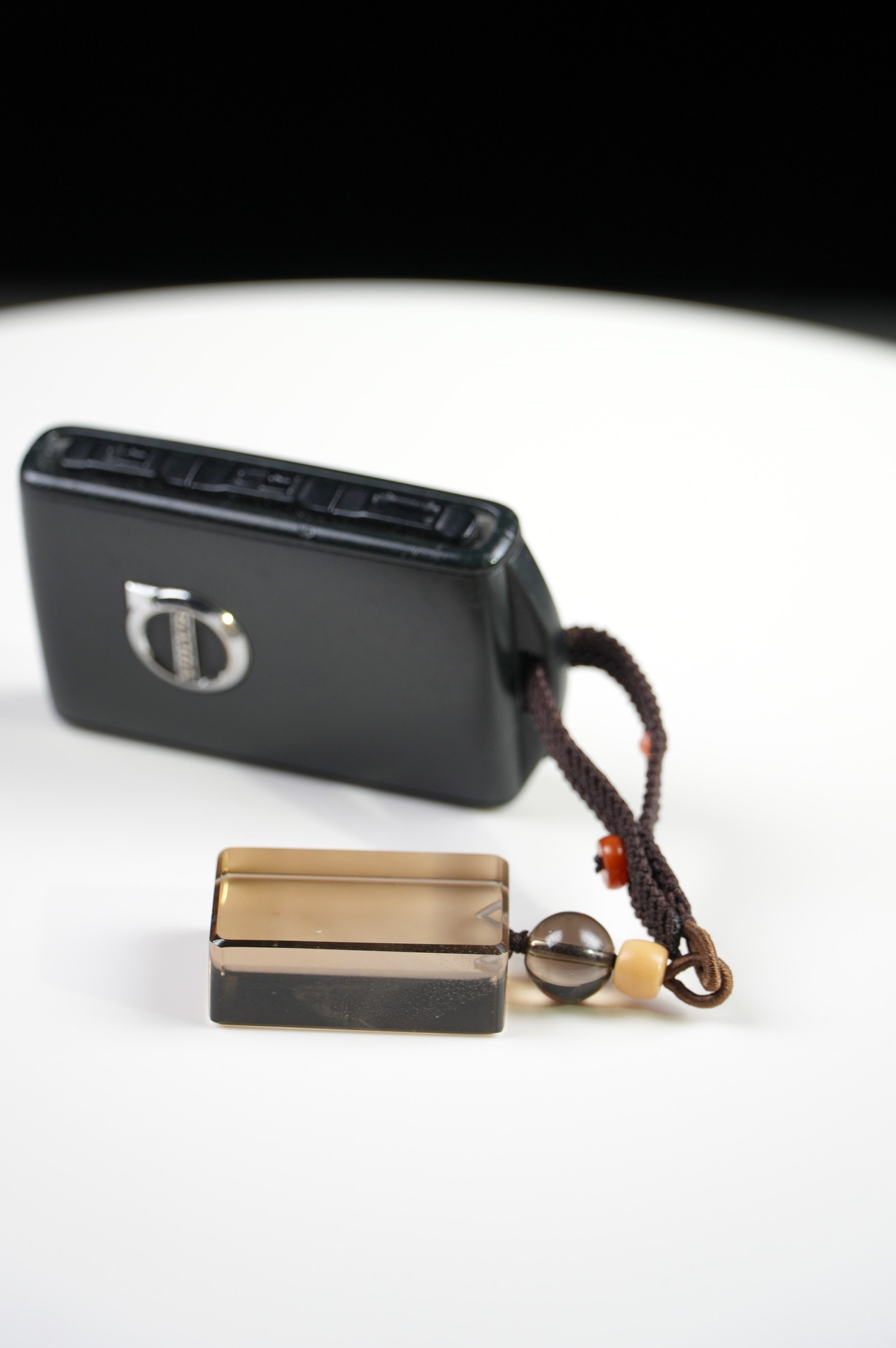 Natural Crystal Keychain