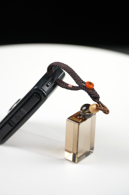 Natural Crystal Keychain