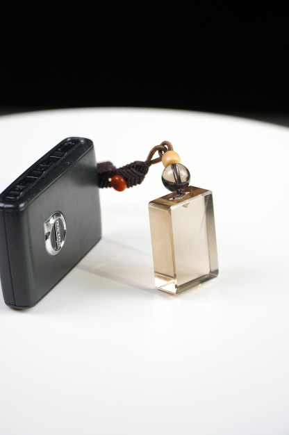 Natural Crystal Keychain