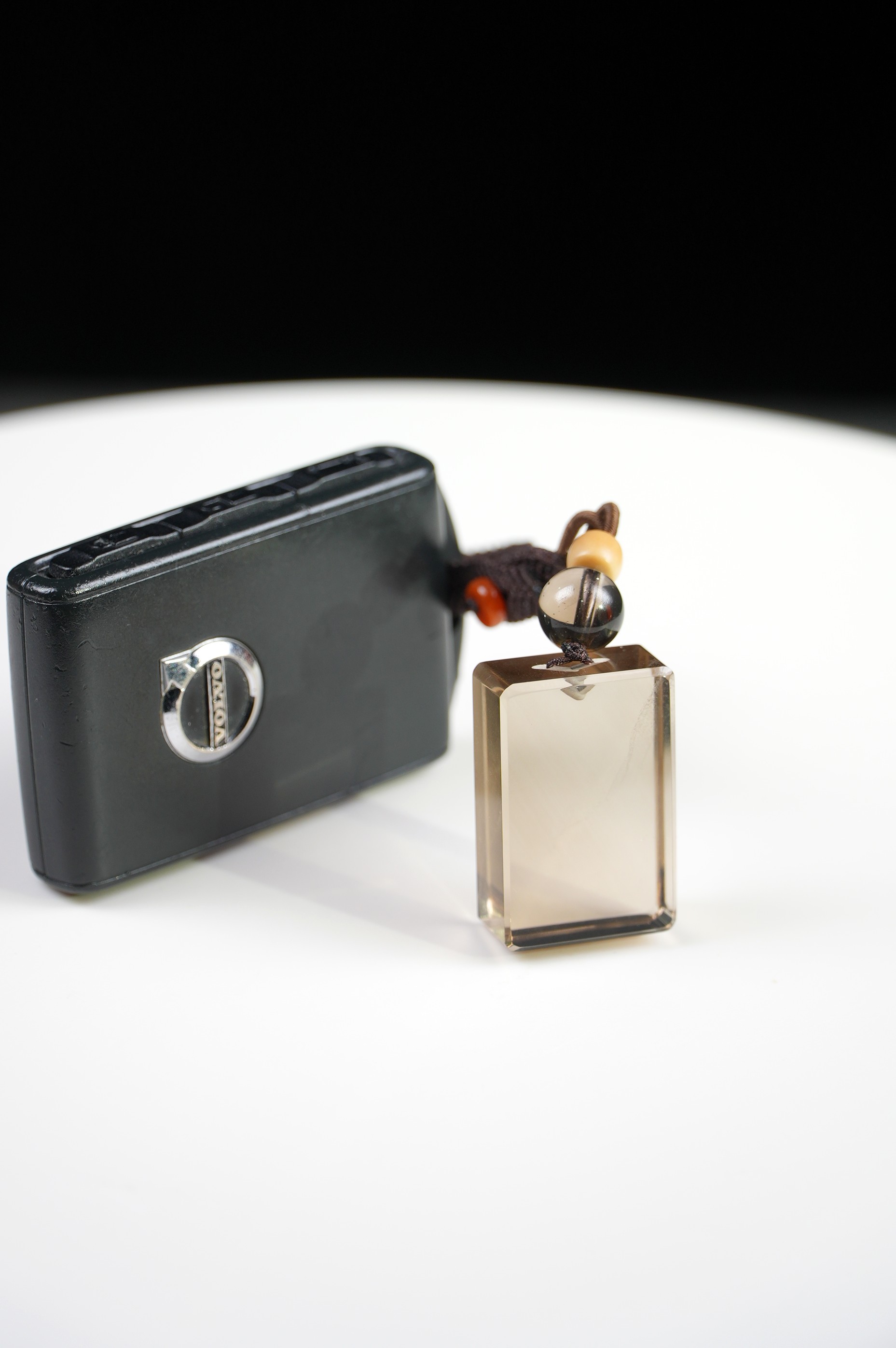 Natural Crystal Keychain