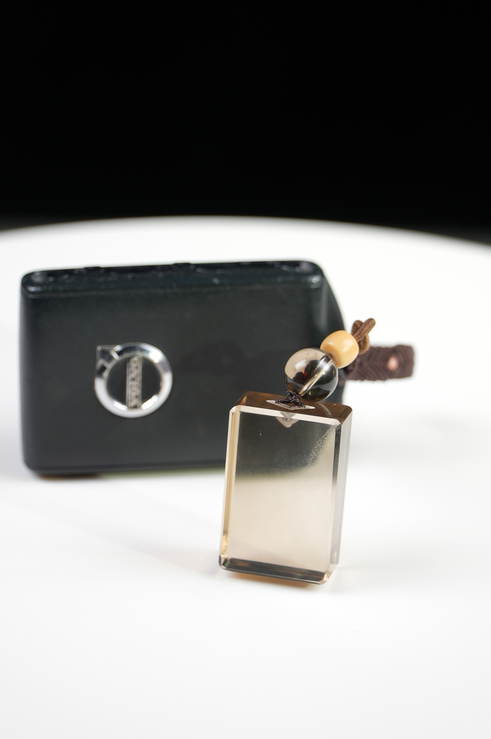 Natural Crystal Keychain