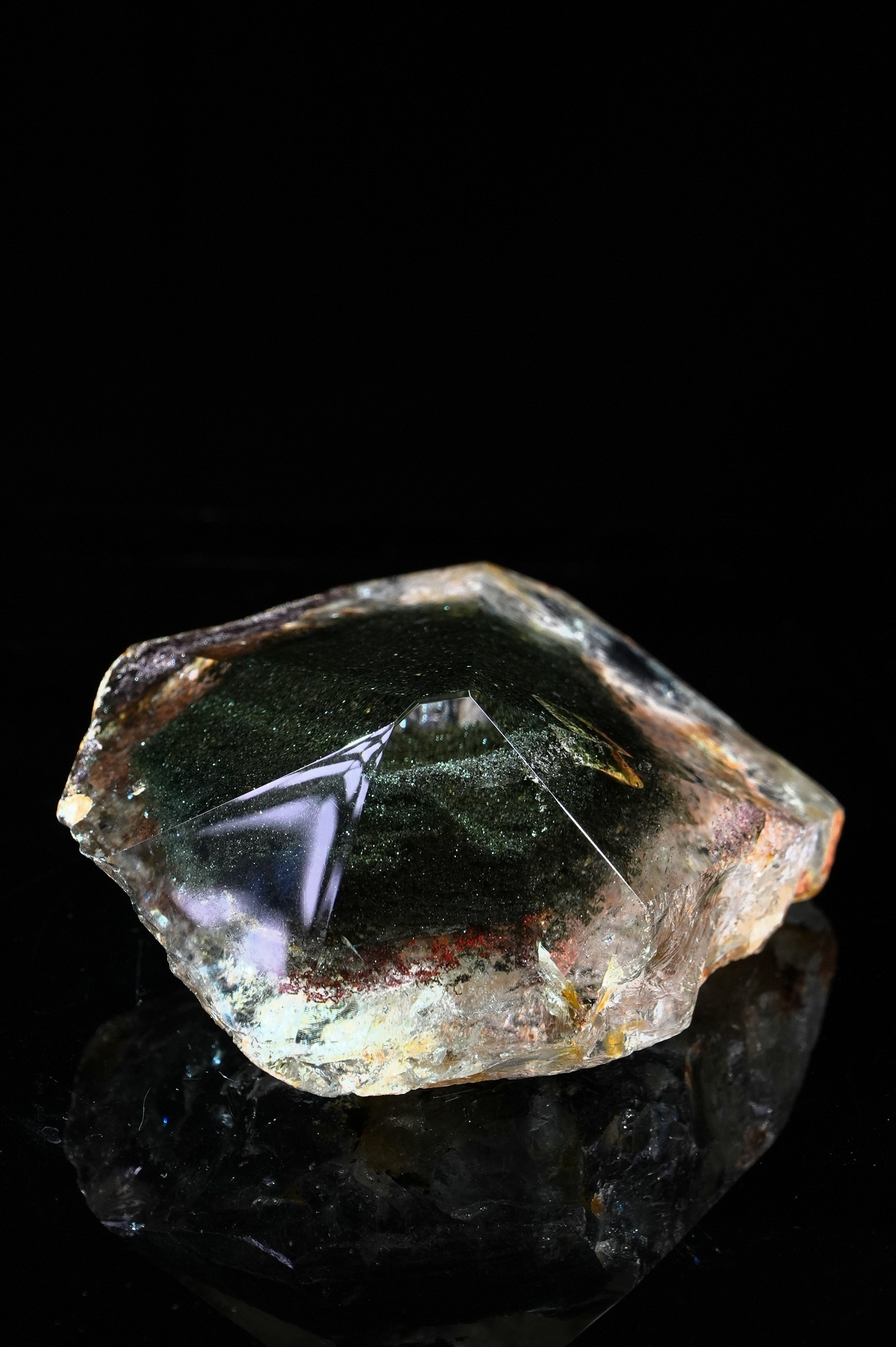 Leaf Shadow Ghost Crystal