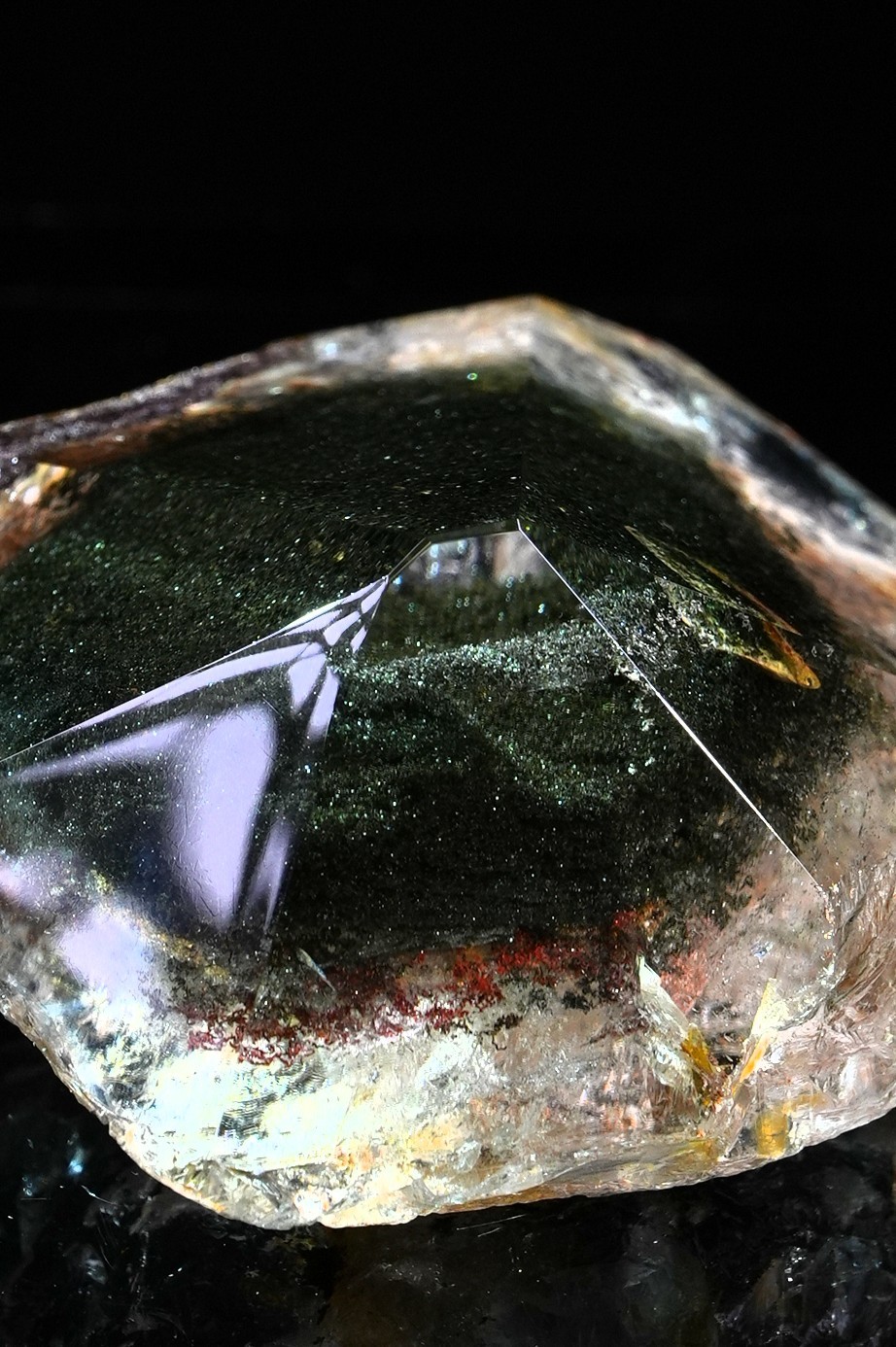 Leaf Shadow Ghost Crystal