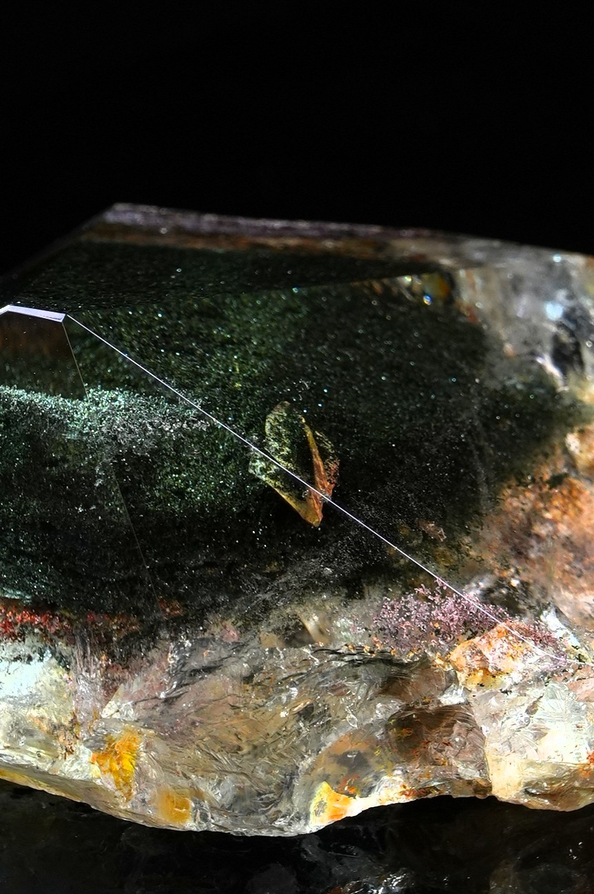 Leaf Shadow Ghost Crystal