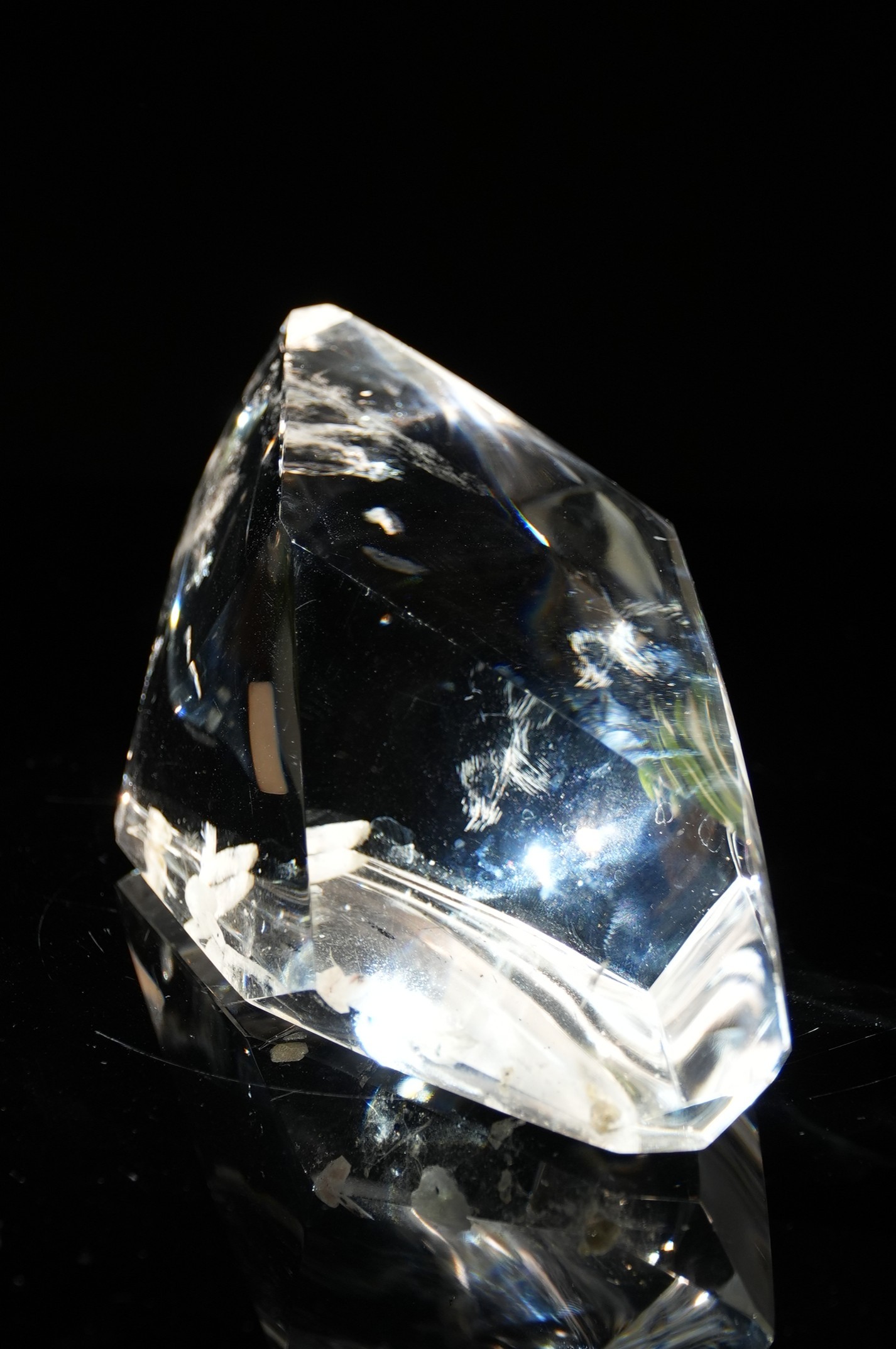 Crystal Edges Begin to Bloom