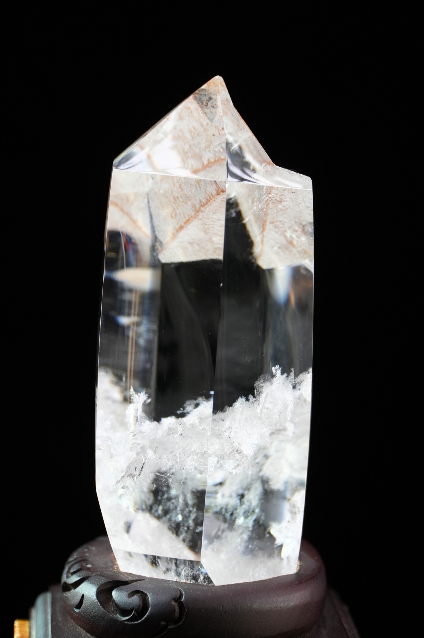 Half wall white crystal