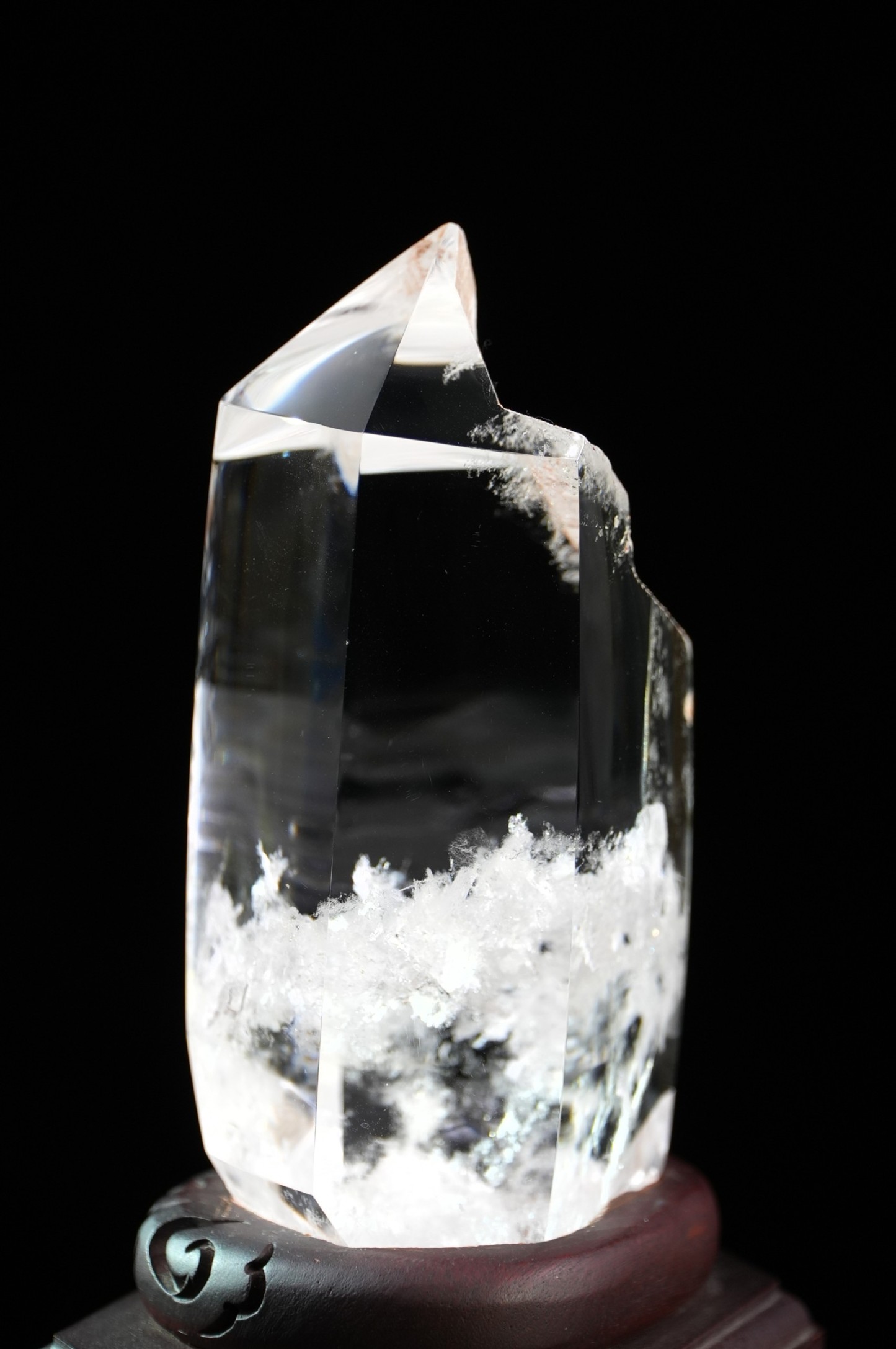 Half wall white crystal