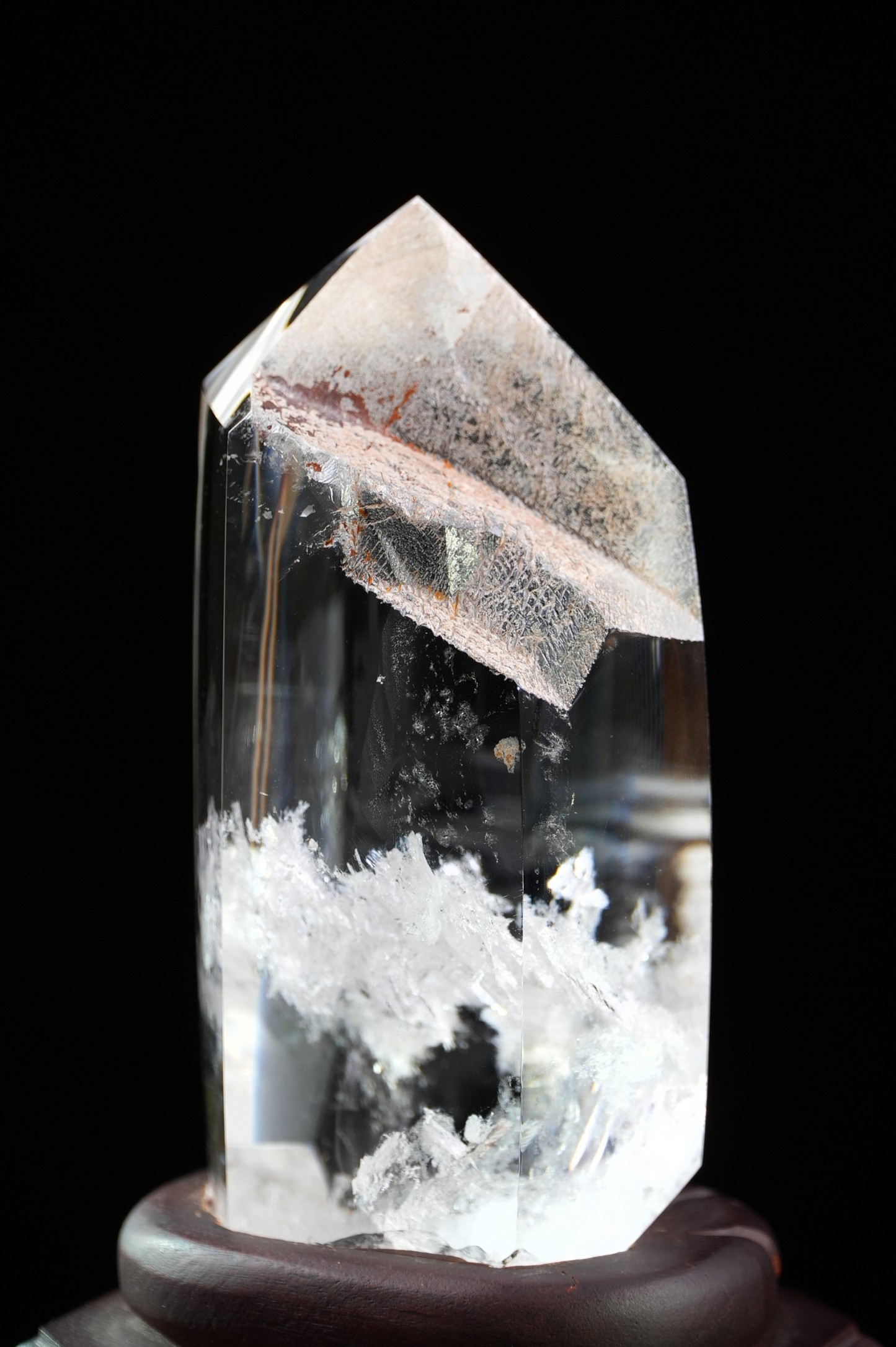 Half wall white crystal