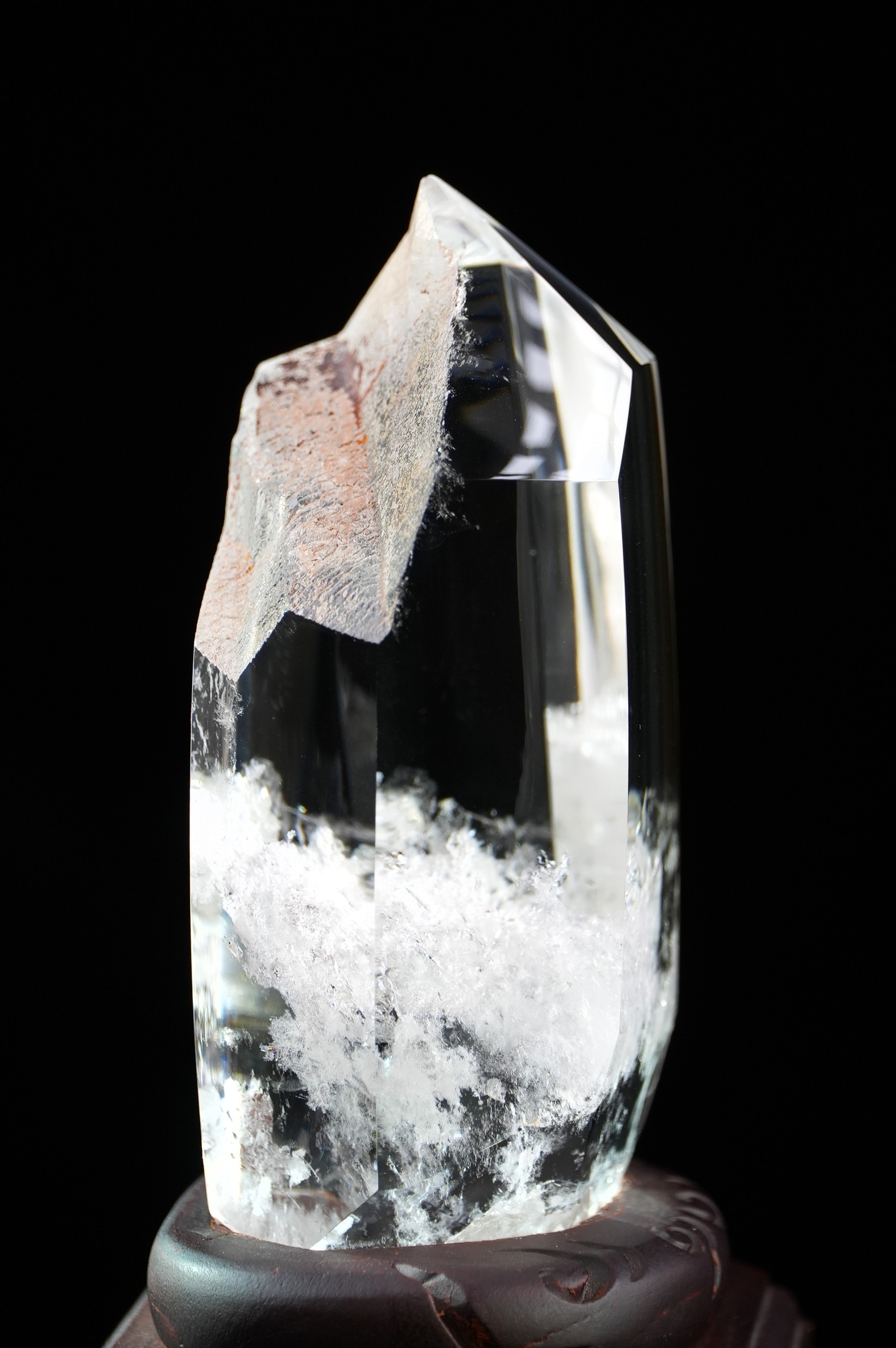 Half wall white crystal