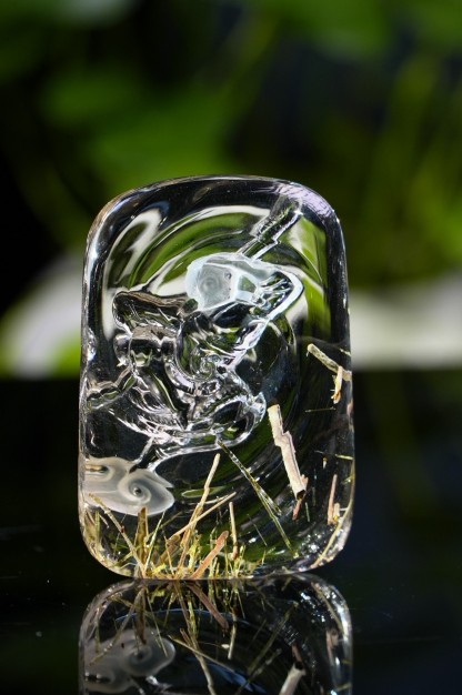Crystal Douyun Wukong. Natural Crystal Carving