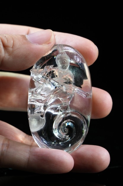 Crystal Sun Wukong. Natural Crystal Carving  NO.2