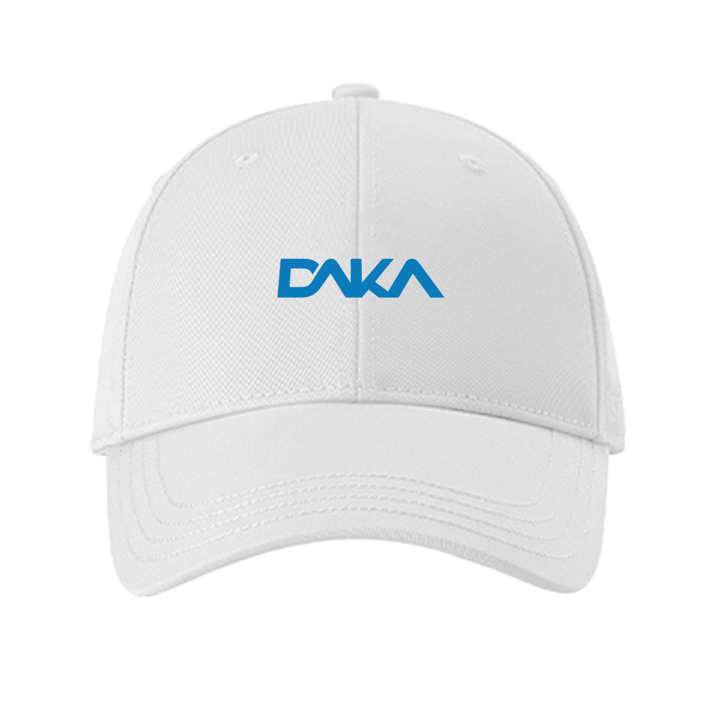 DAKA Classic Cap – Minimalist Adjustable Baseball Hat-White