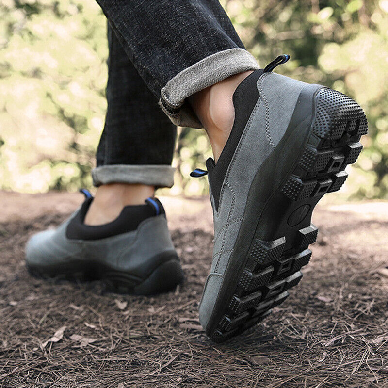 Men's Comfy Orthopedic Support Non-Slip Hiking Shoes Waterproof Breathable Therapeutic Shoes