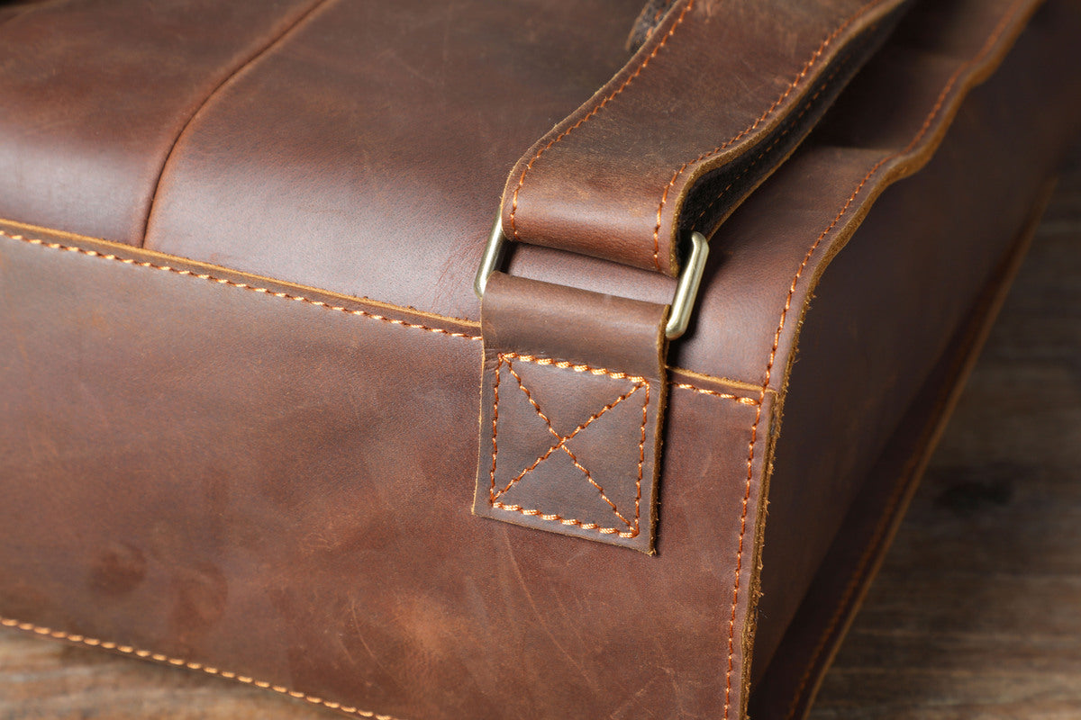 mens travel backpack leather