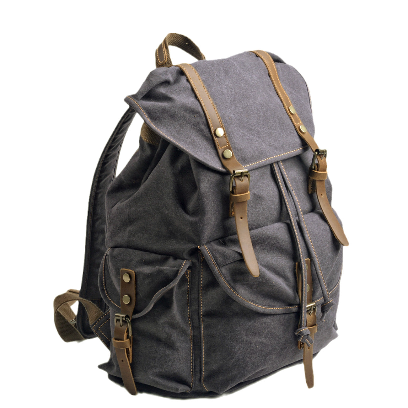 Military Canvas Backpack | FLORENZ