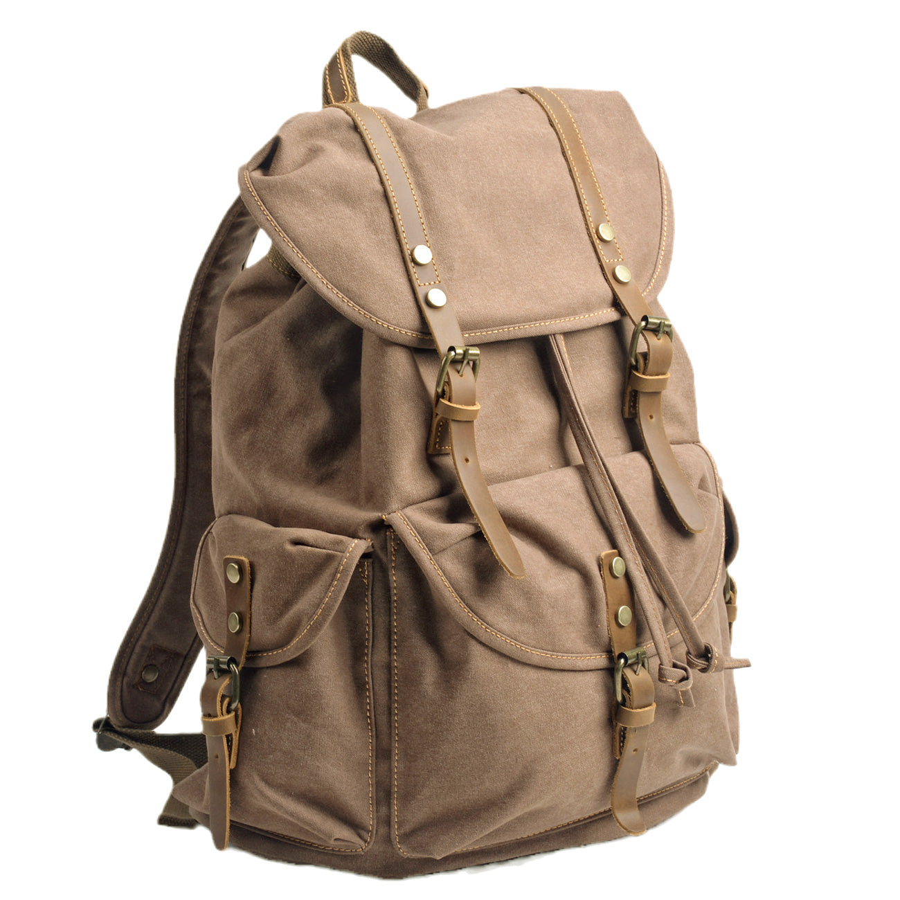 Military Canvas Backpack | FLORENZ