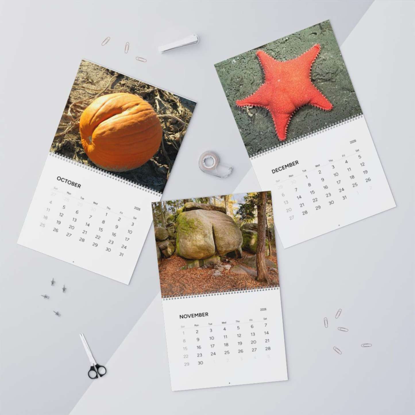 Natures Butt 2026 Calendar