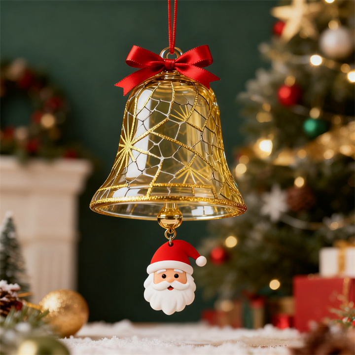 Golden Bell Christmas Ornament Collection 🎄🔔