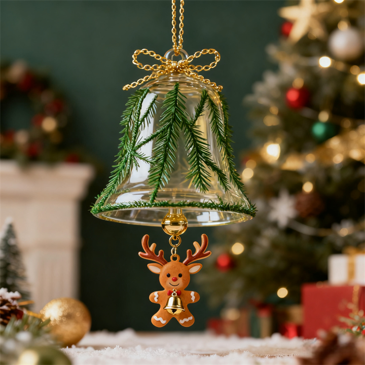 Golden Bell Christmas Ornament Collection 🎄🔔