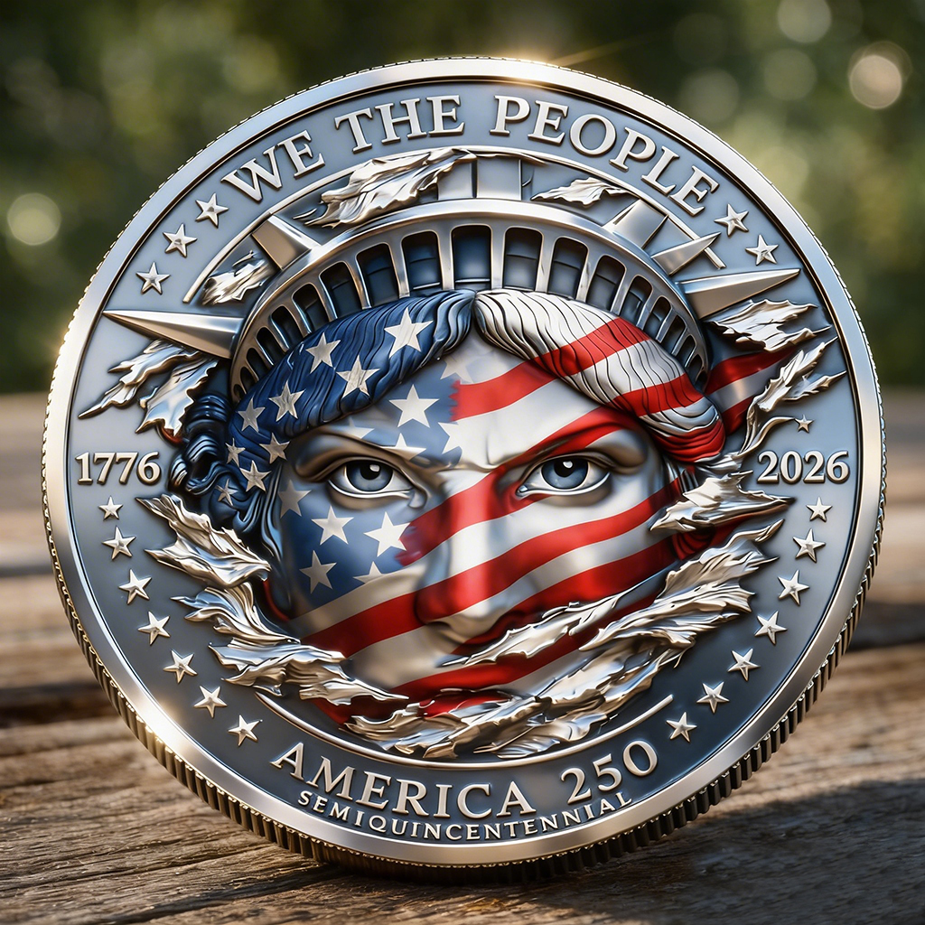America 250th Anniversary Commemorative Coin
