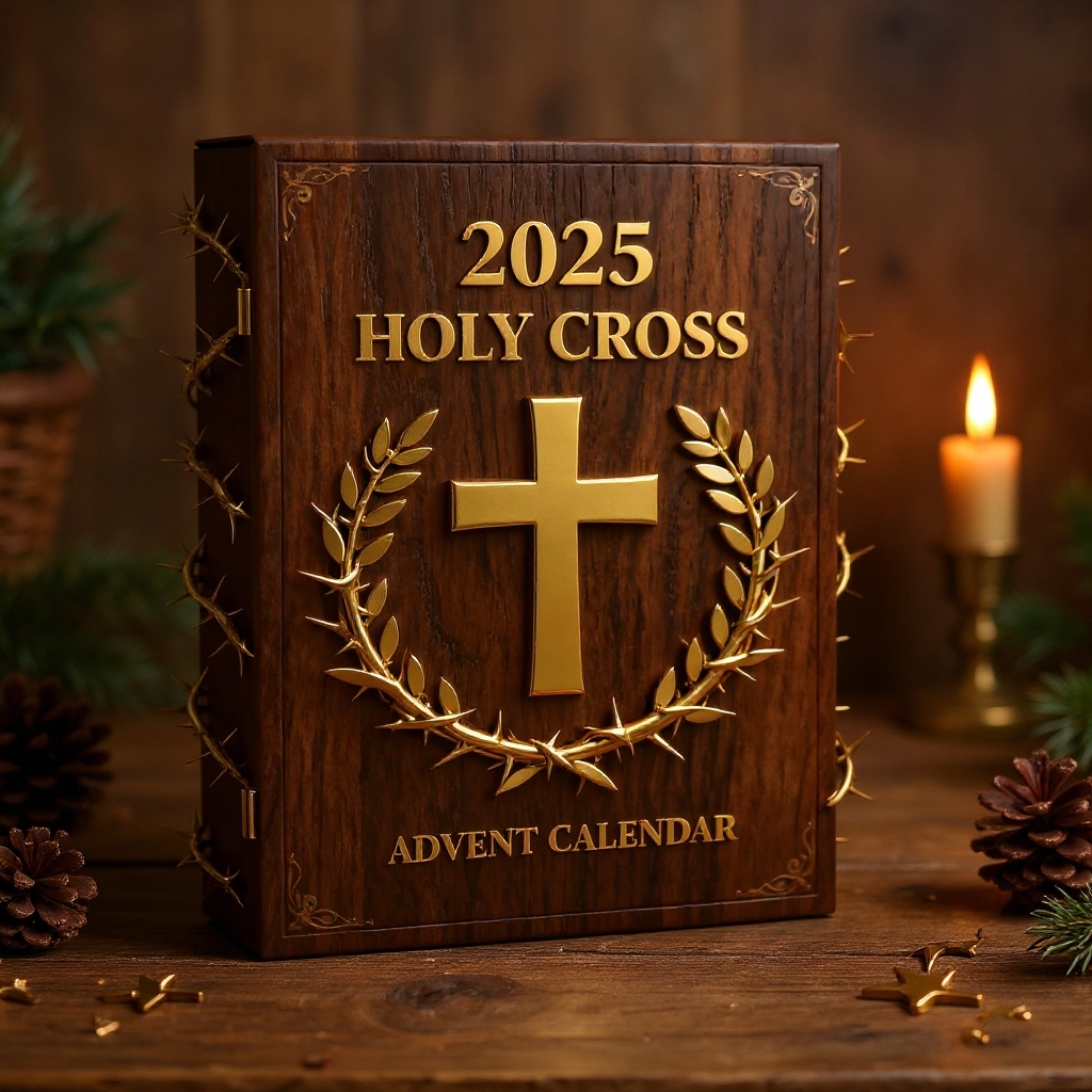 🎁LAST DAY 50% OFF-✝️ 2025 Holy Cross Advent Calendar – 24 Days of Fai