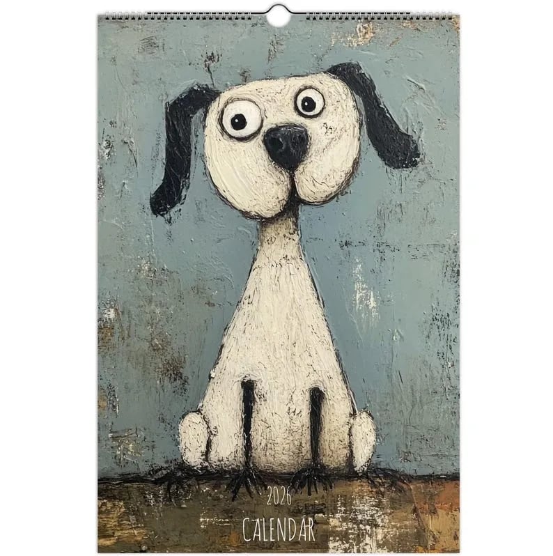 🔥LAST DAY 50% OFF - 🐕📅Cute Dog Calendar