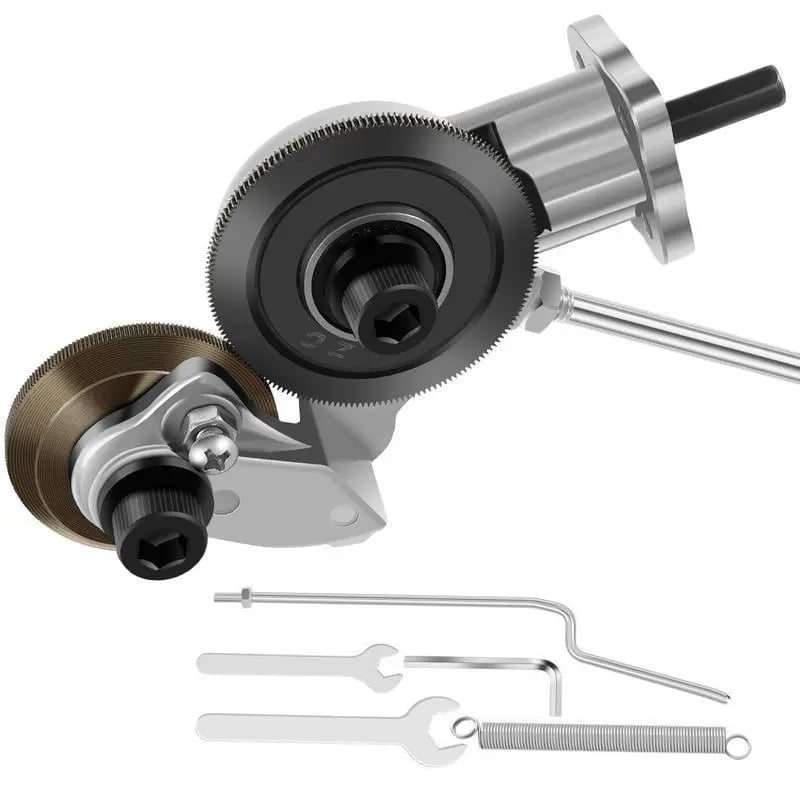 🎉 New Year Sale 49% OFF 🔥 Titanium Drill Nibbler – Sheet Metal Cutting Tool