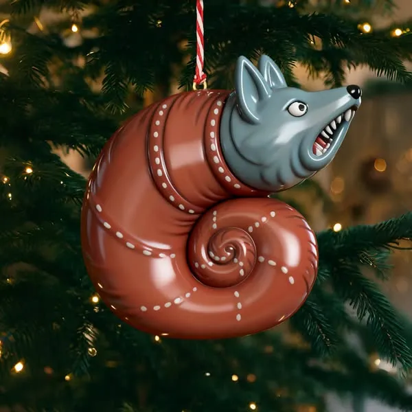 🔥 Black Friday 50% OFF --Limited-time offer: Funny Medieval Grotesque Ornament