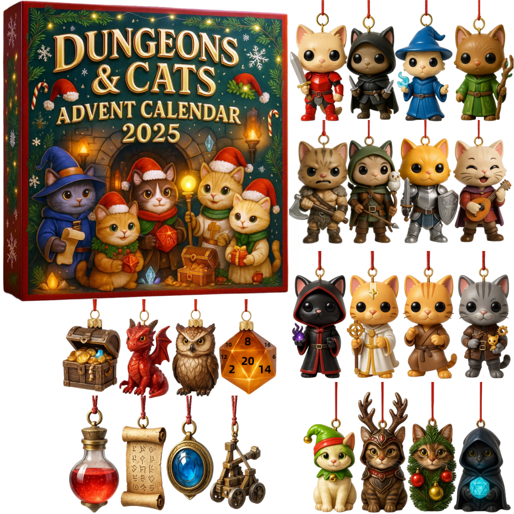 😺🎲2025 Dungeons & Cats Advent Calendar