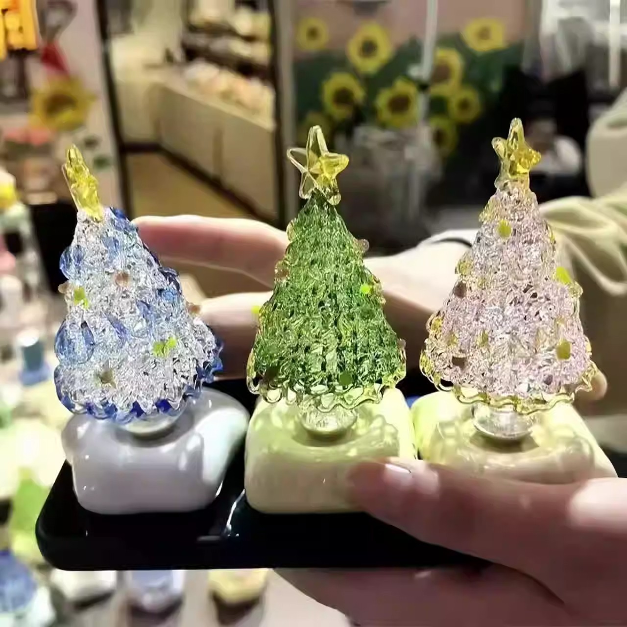 ✨HOT SALE 50% OFF✨🎄Rotatable handmade ceramic Christmas tree decoration
