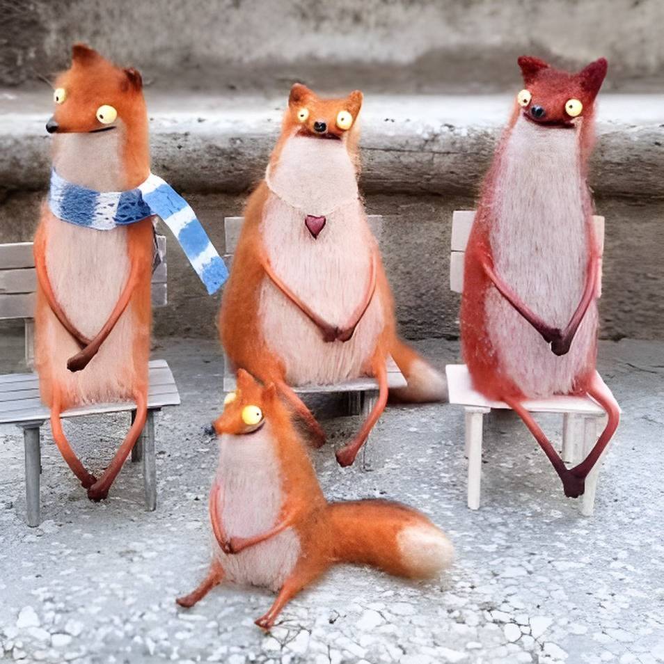 🔥Last Day 49% OFF-🦊“These Felt Foxes Have ‘What Is Happening’ Eyes — And They’re Taking Over Our Shelves”🎁
