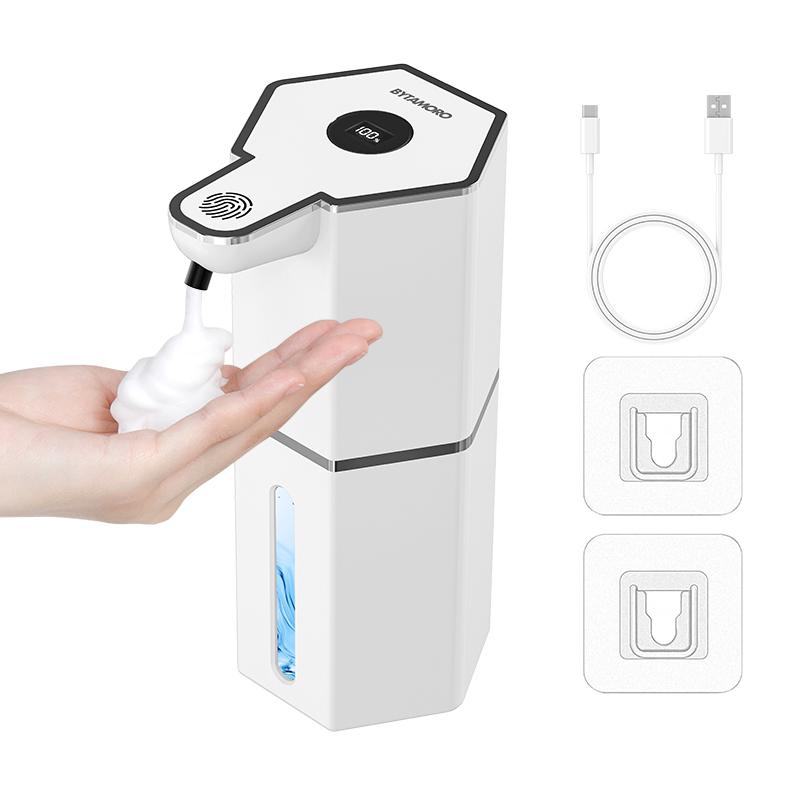 ✨Automatic Touchless Foaming Soap Dispenser, 12oz USB Rechargeable, 4 Adjustable Levels