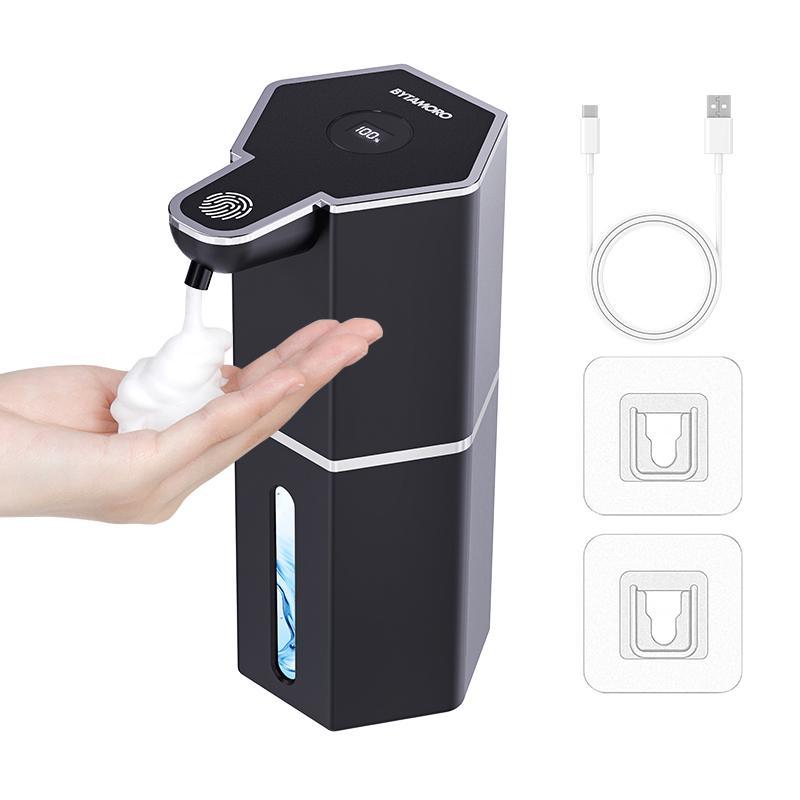 ✨Automatic Touchless Foaming Soap Dispenser, 12oz USB Rechargeable, 4 Adjustable Levels