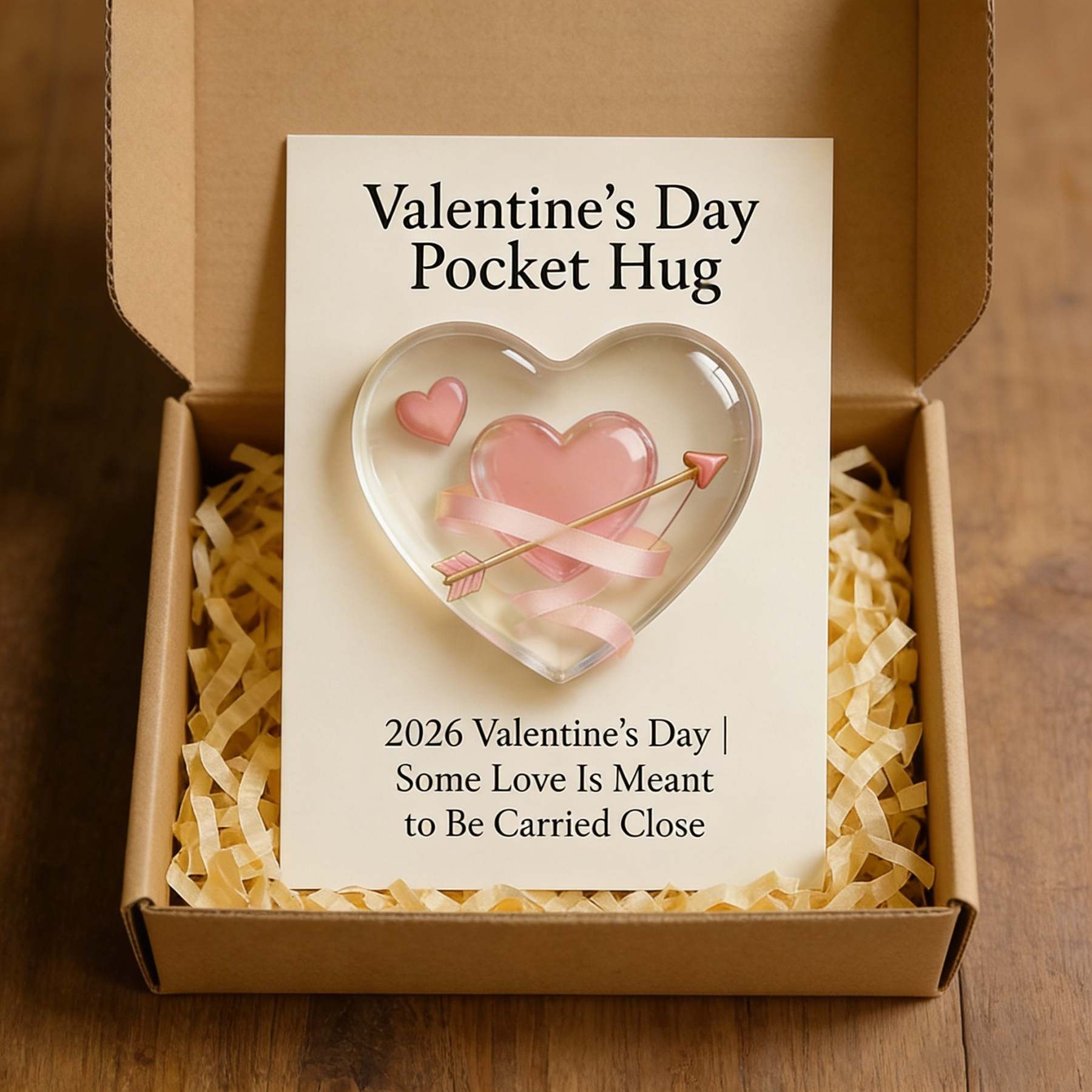 🔥🔥New Year 50% Off--Valentine’s Day Pocket Hug — A Small Reminder of Big Love (2026)