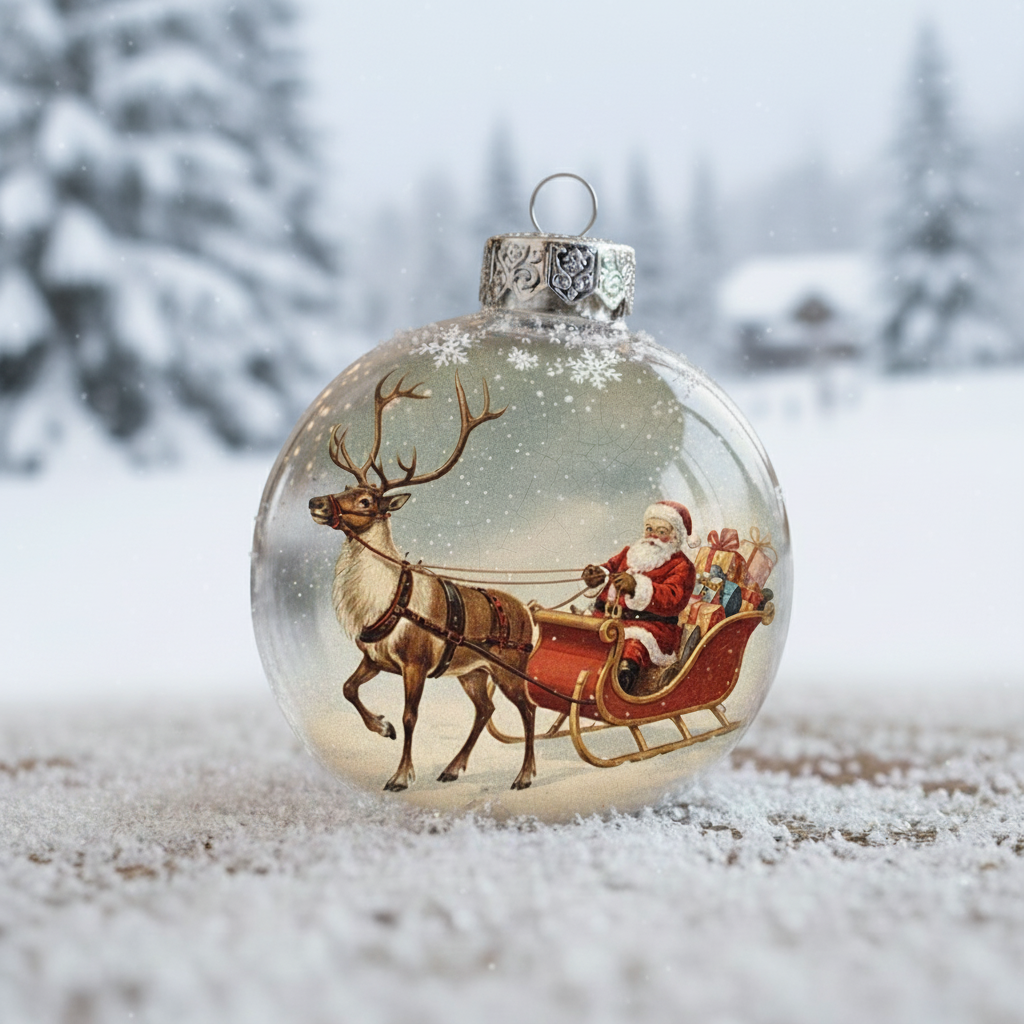 🎅Vintage Christmas Baubles – Nostalgic Holiday Charm