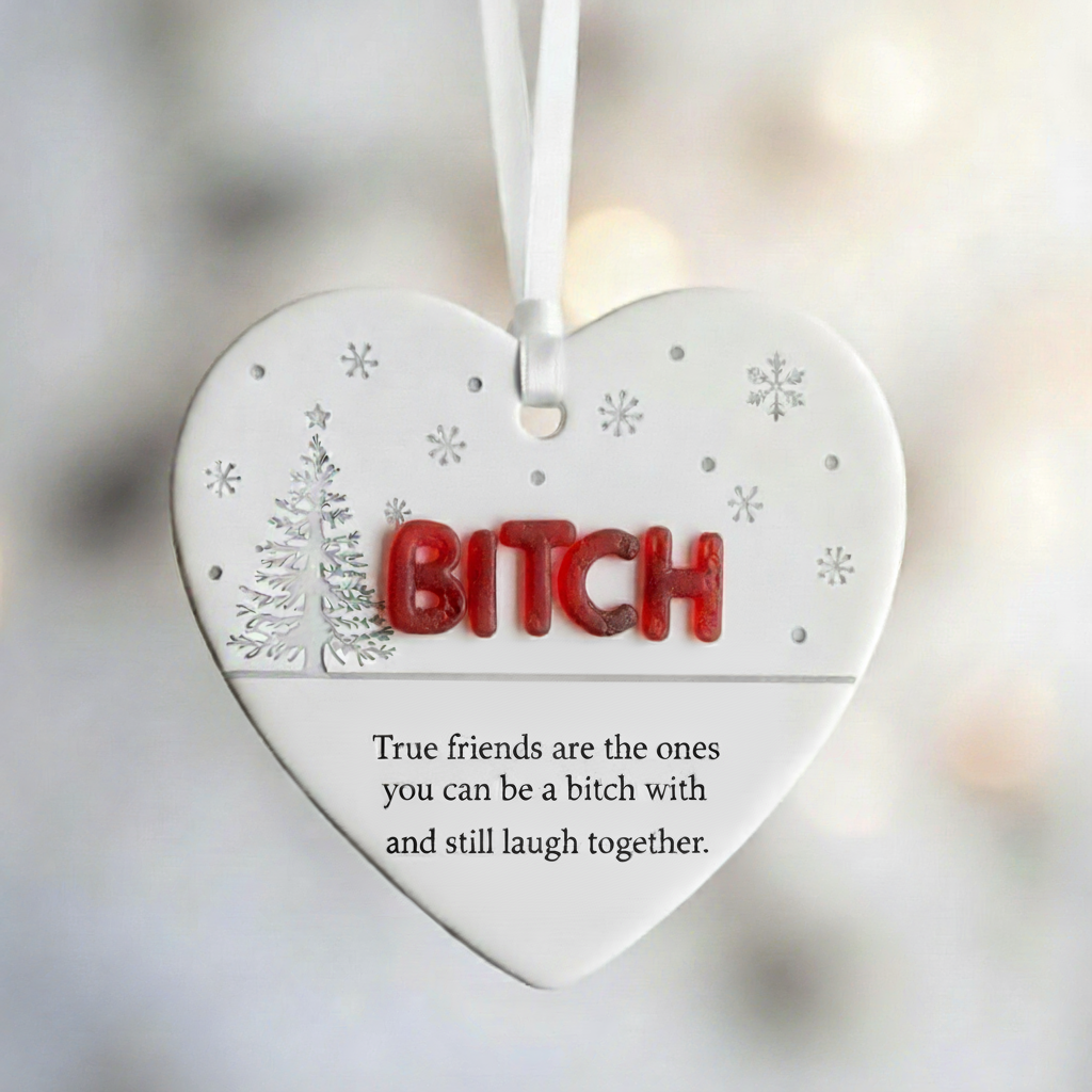 😂🎅Funny Christmas Friendship Ornament