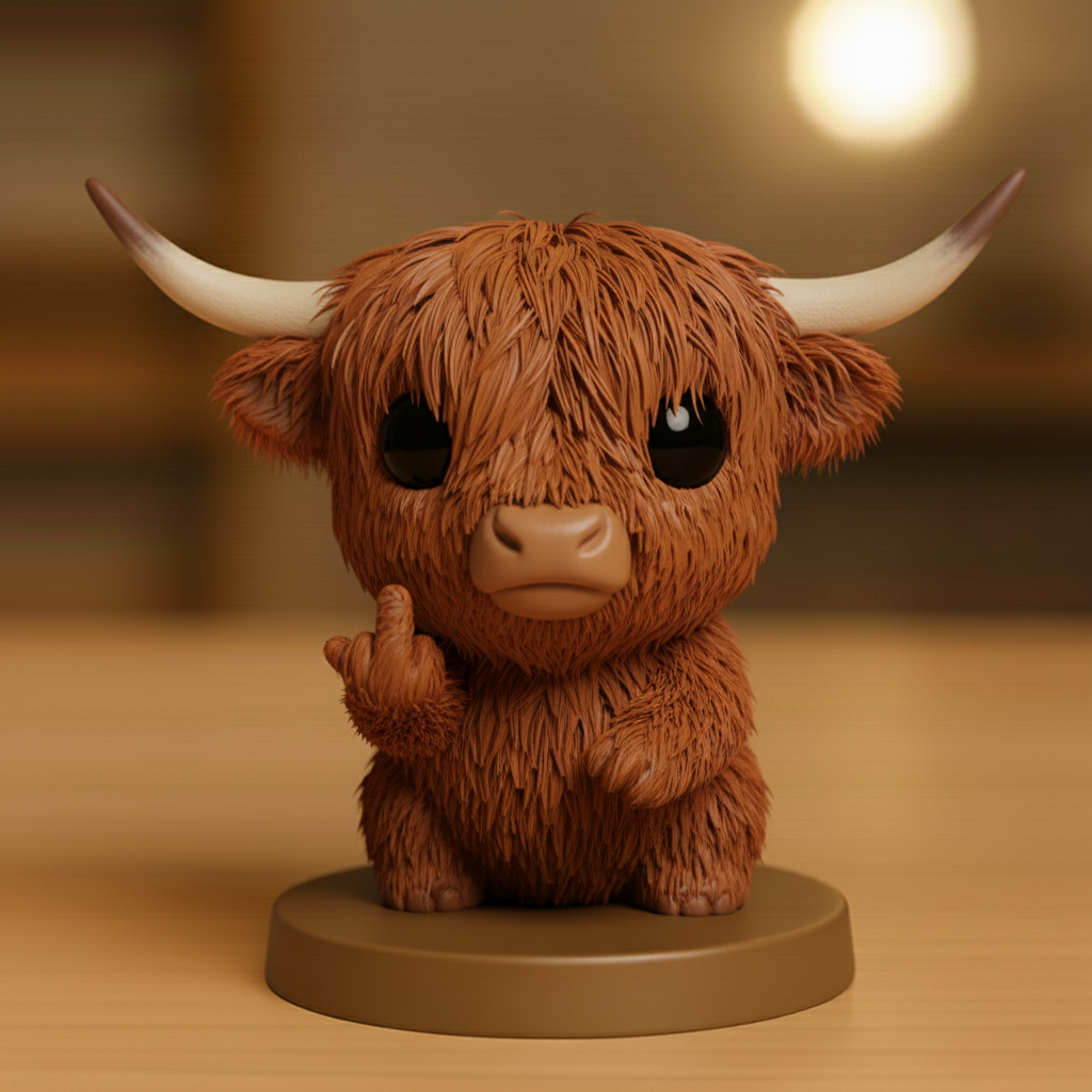 🖕😾 Sassy Animal Resin Figurines