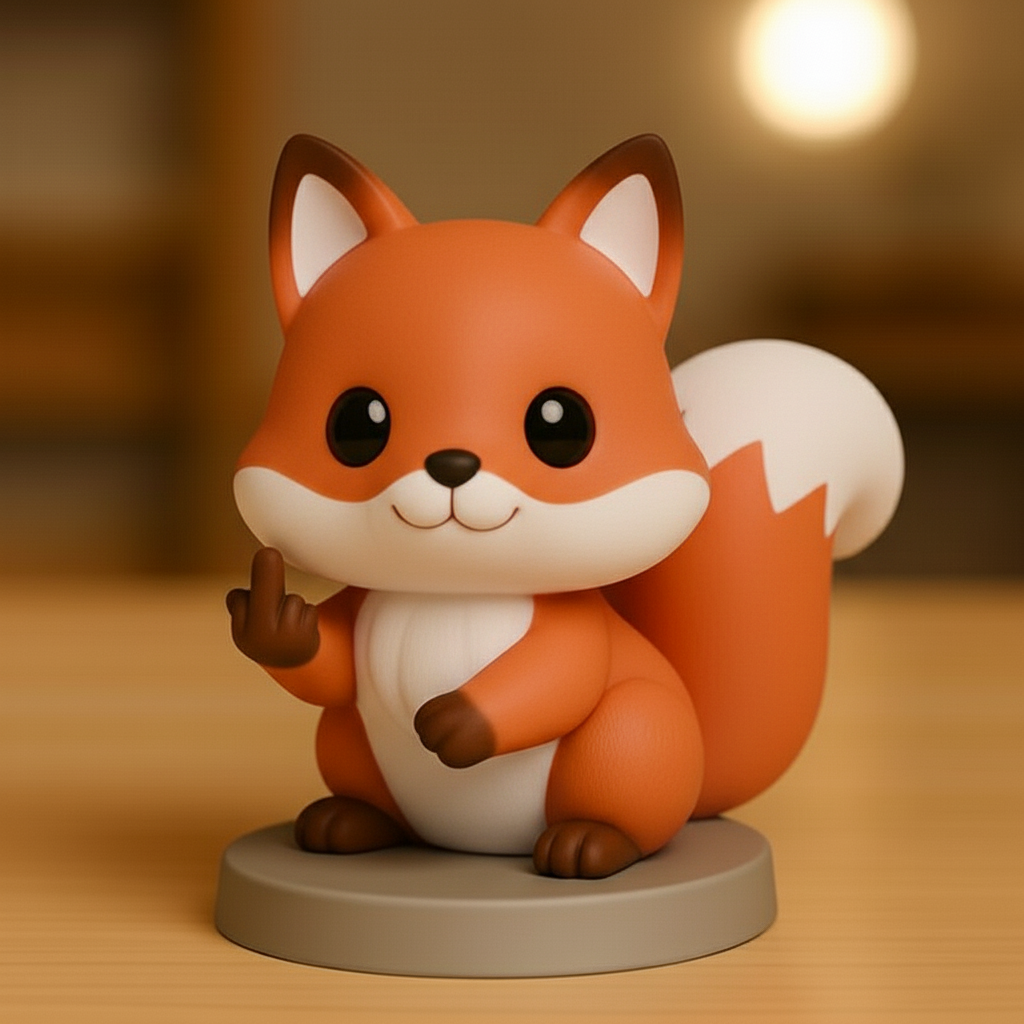 🖕😾 Sassy Animal Resin Figurines