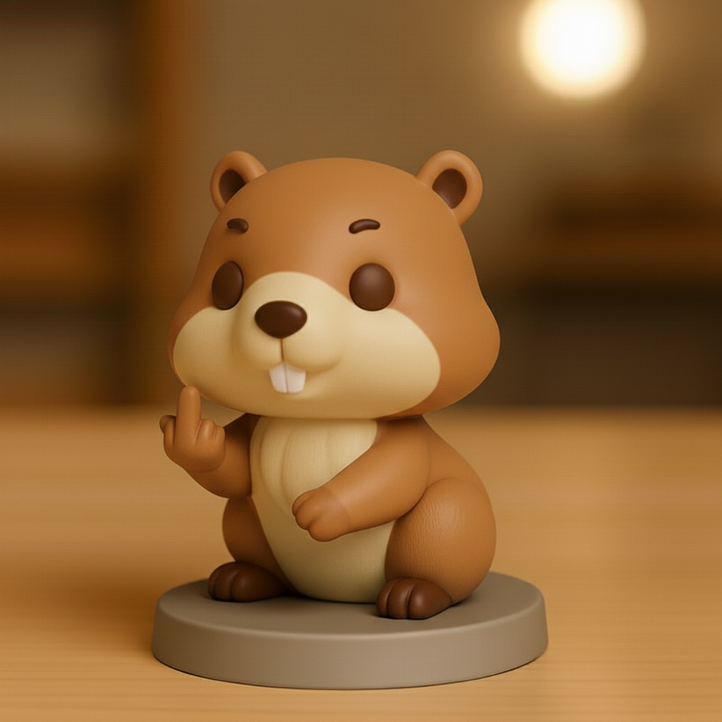 🖕😾 Sassy Animal Resin Figurines