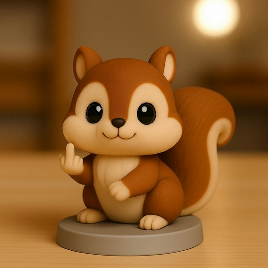 🖕😾 Sassy Animal Resin Figurines