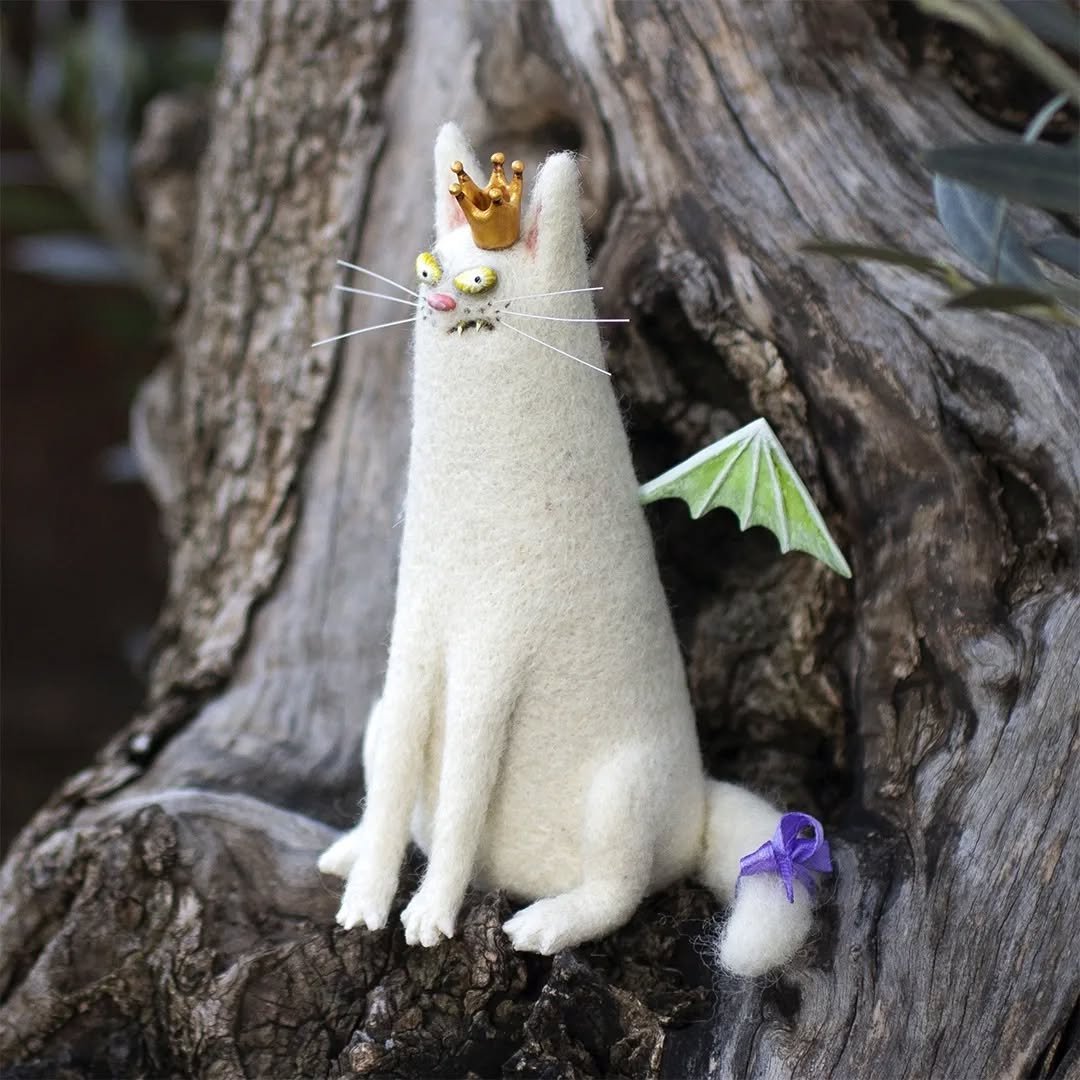 🔥Last Day 50% OFF🎄🎁Wool Felt Familiars – Quirky Handmade Companions🐱